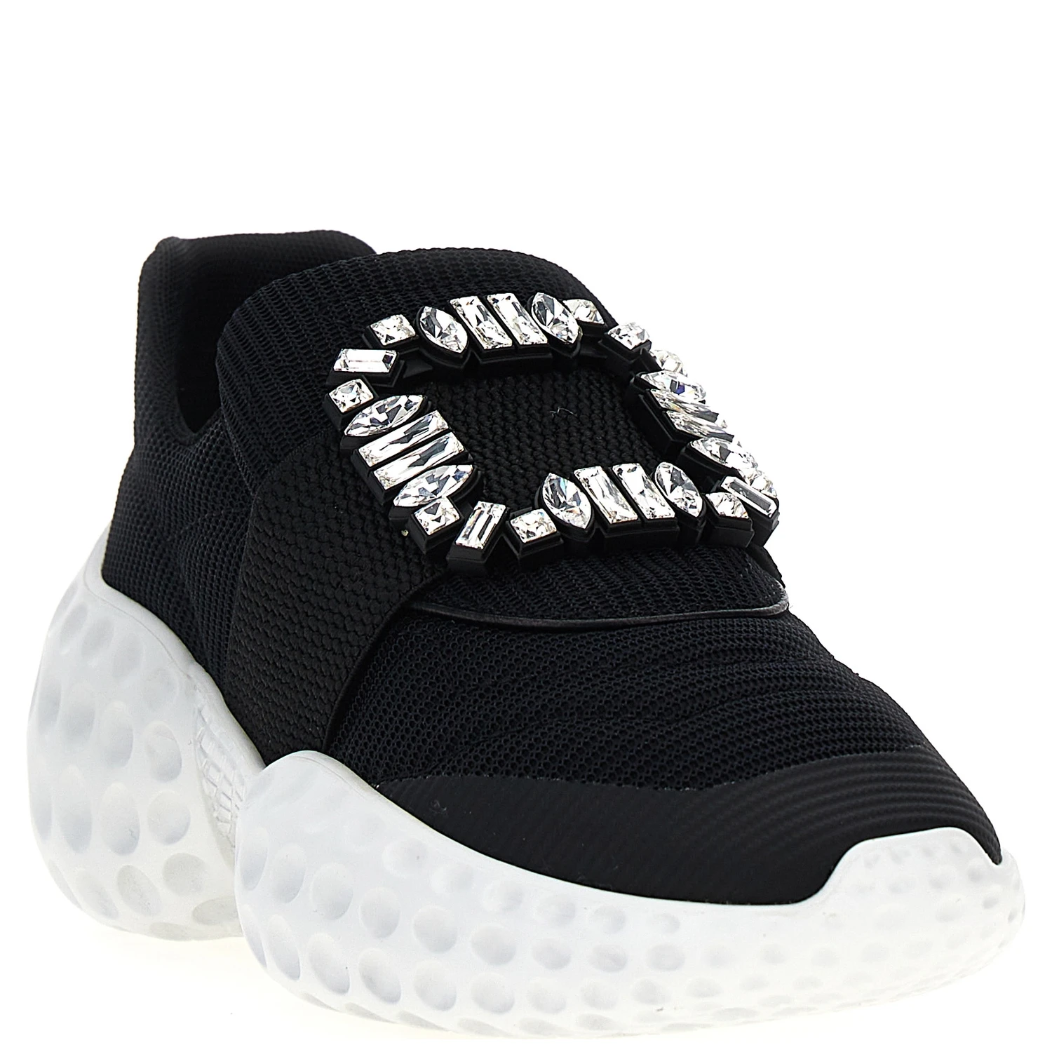 Bicolor Polyethylene Athletic Sneakers