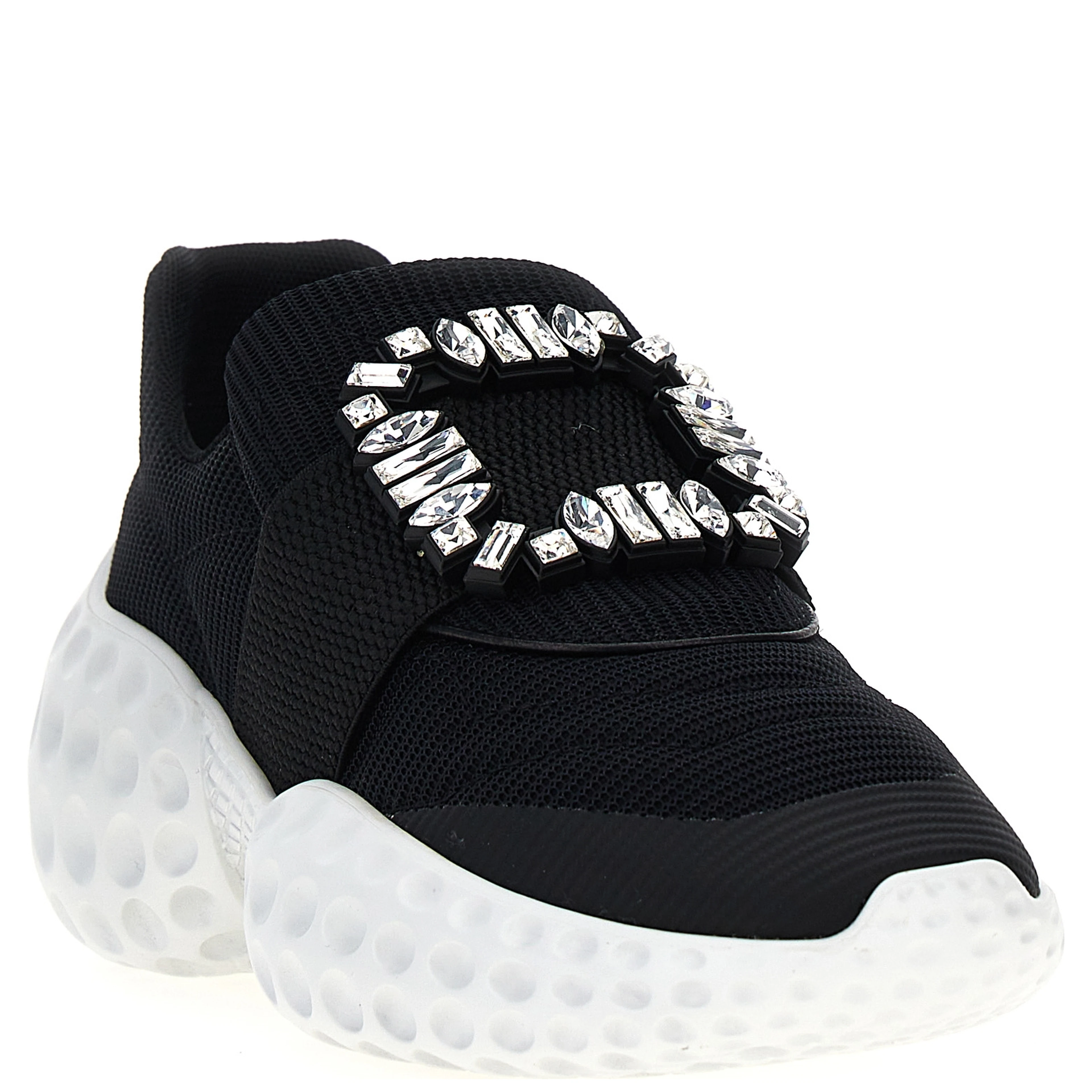 Bicolor Polyethylene Athletic Sneakers