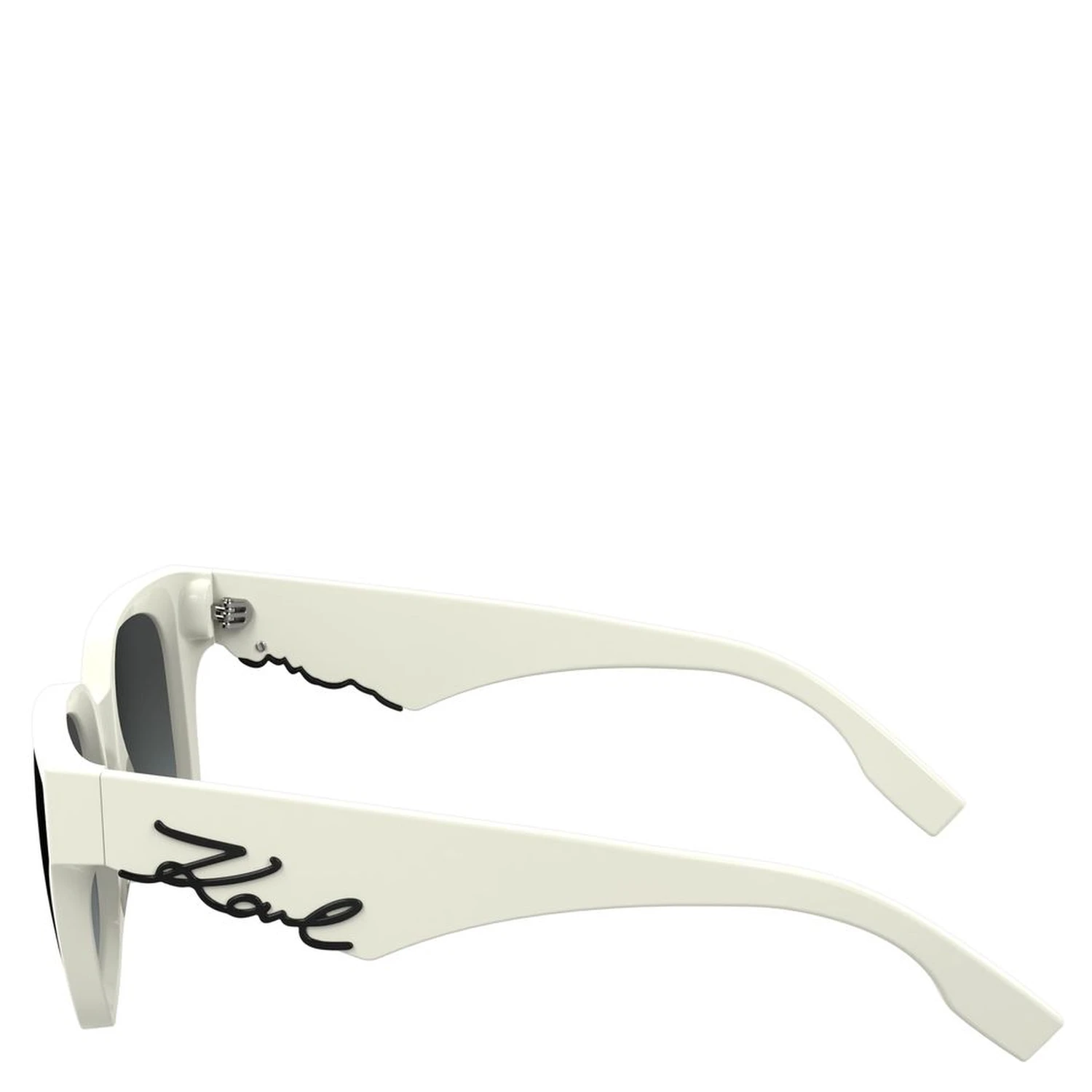 White Acetate Sunglasses