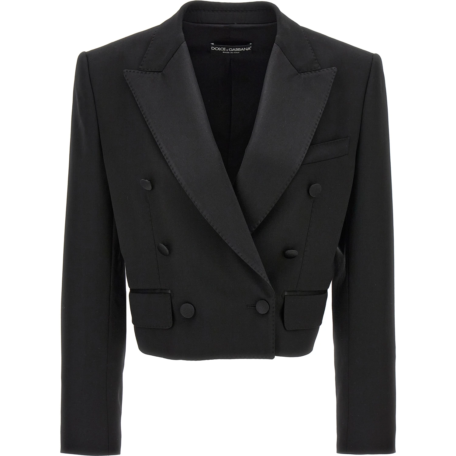 Black Virgin Wool Blazer