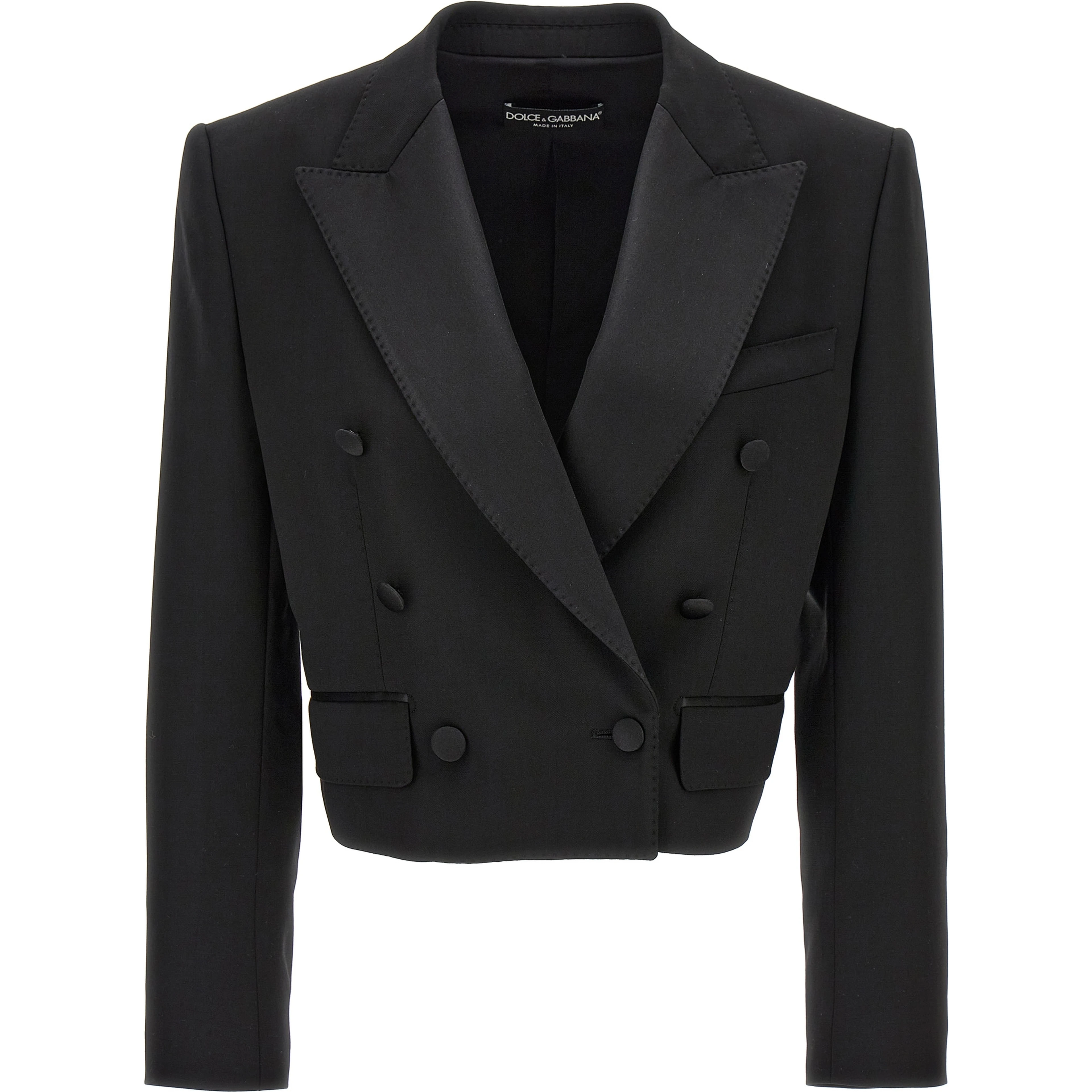 Black Virgin Wool Blazer