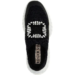 Bicolor Polyethylene Athletic Sneakers