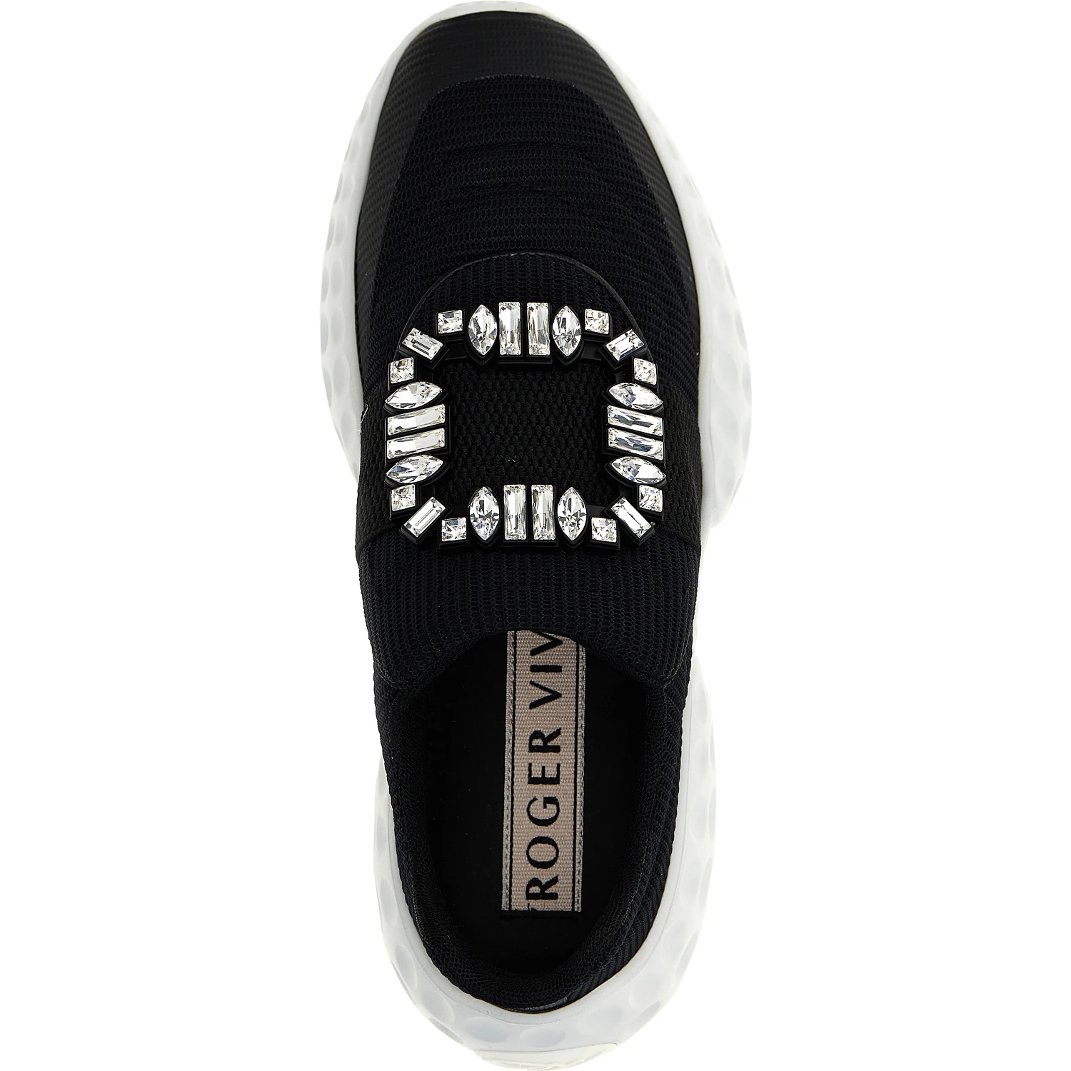 Bicolor Polyethylene Athletic Sneakers
