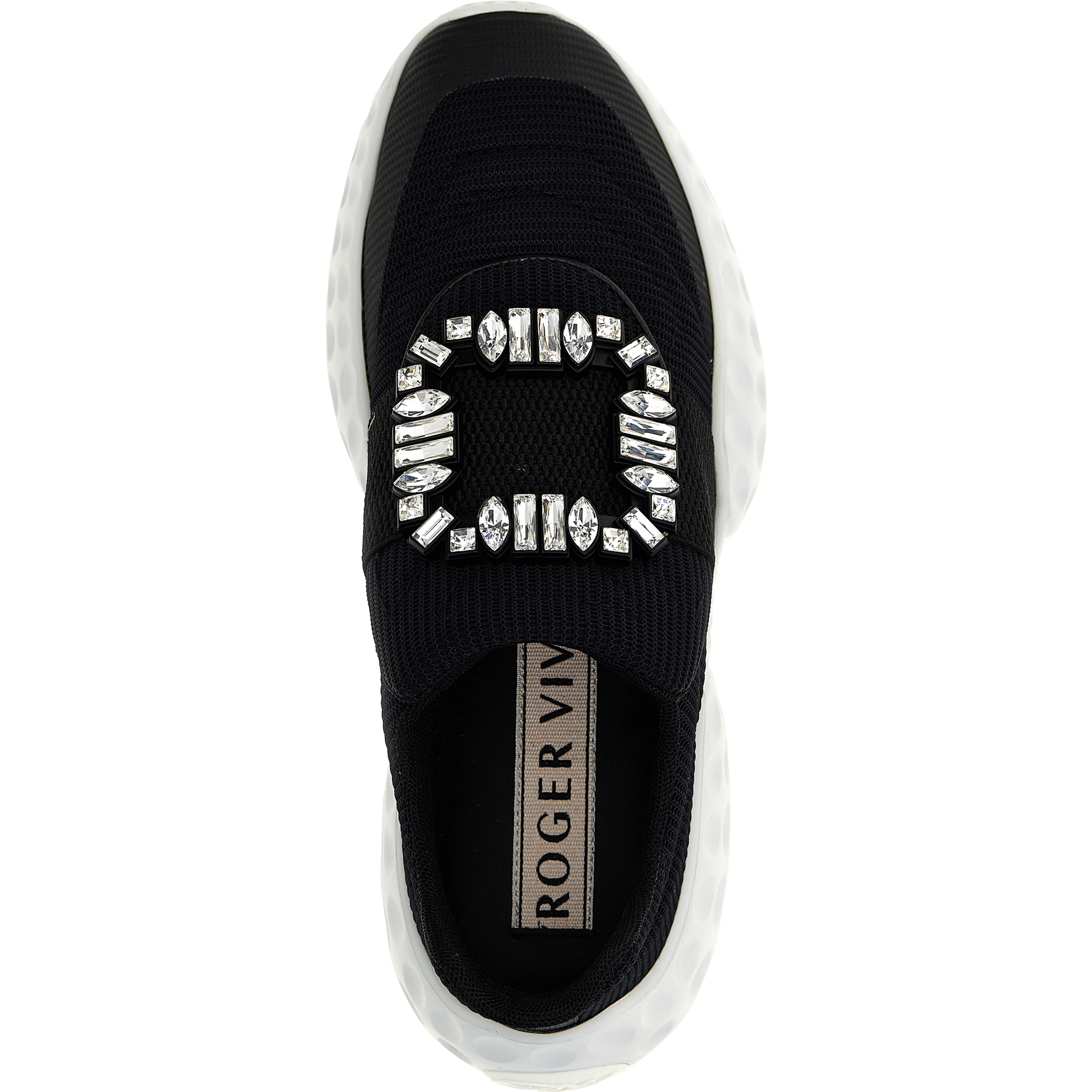 Bicolor Polyethylene Athletic Sneakers