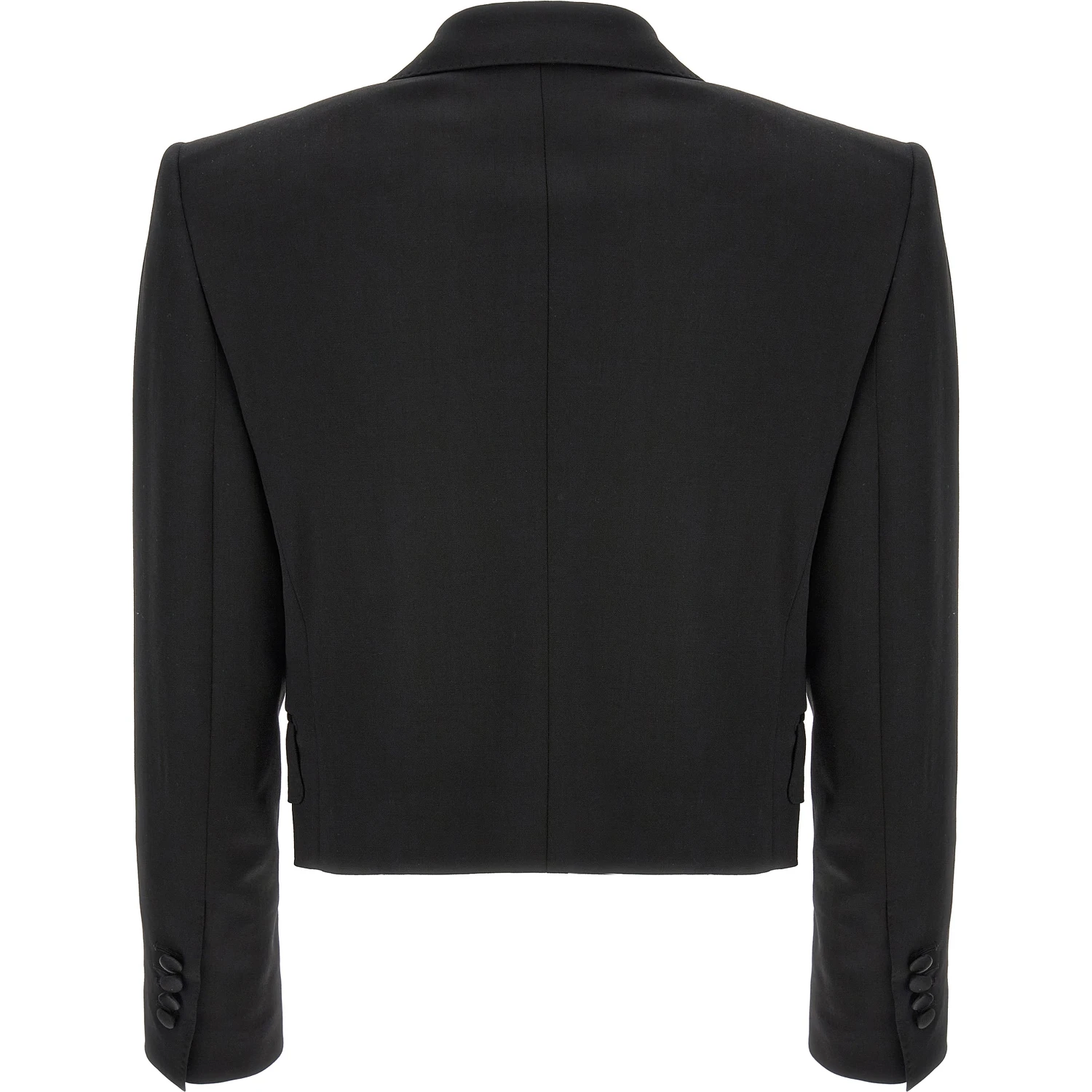 Black Virgin Wool Blazer