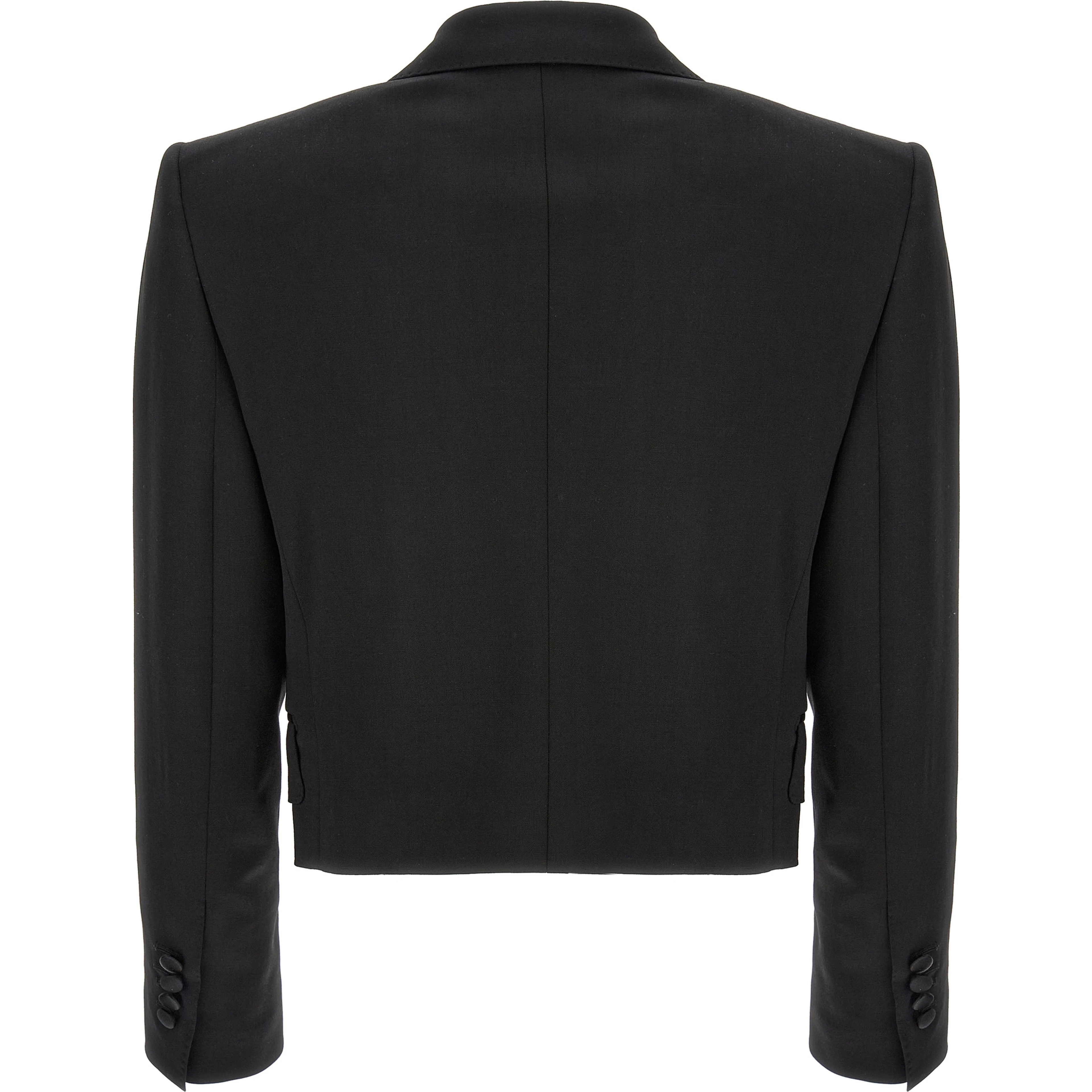 Black Virgin Wool Blazer