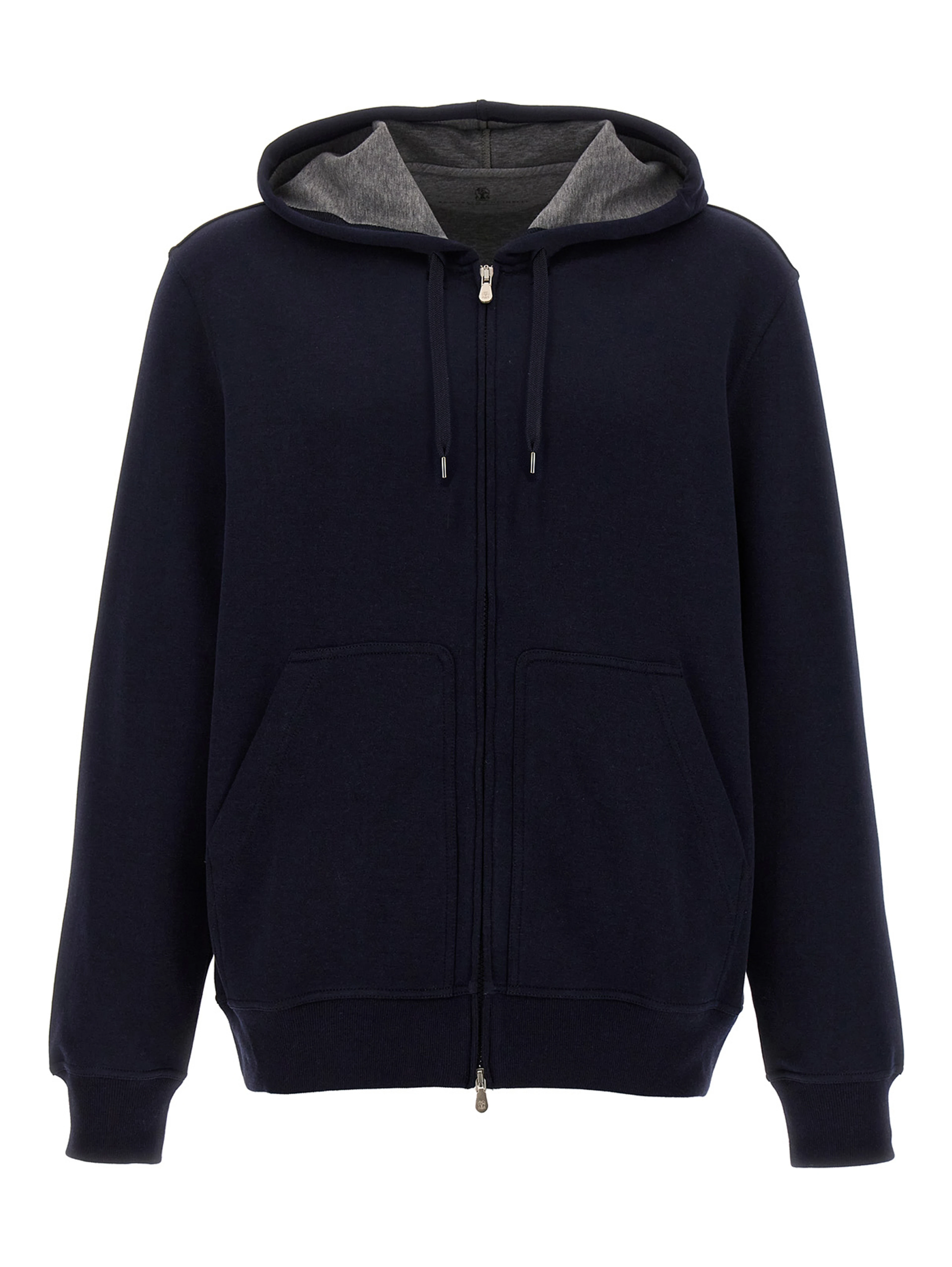 Blue Cotton Sweatshirt