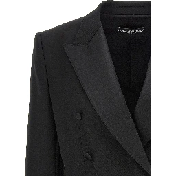 Black Virgin Wool Blazer