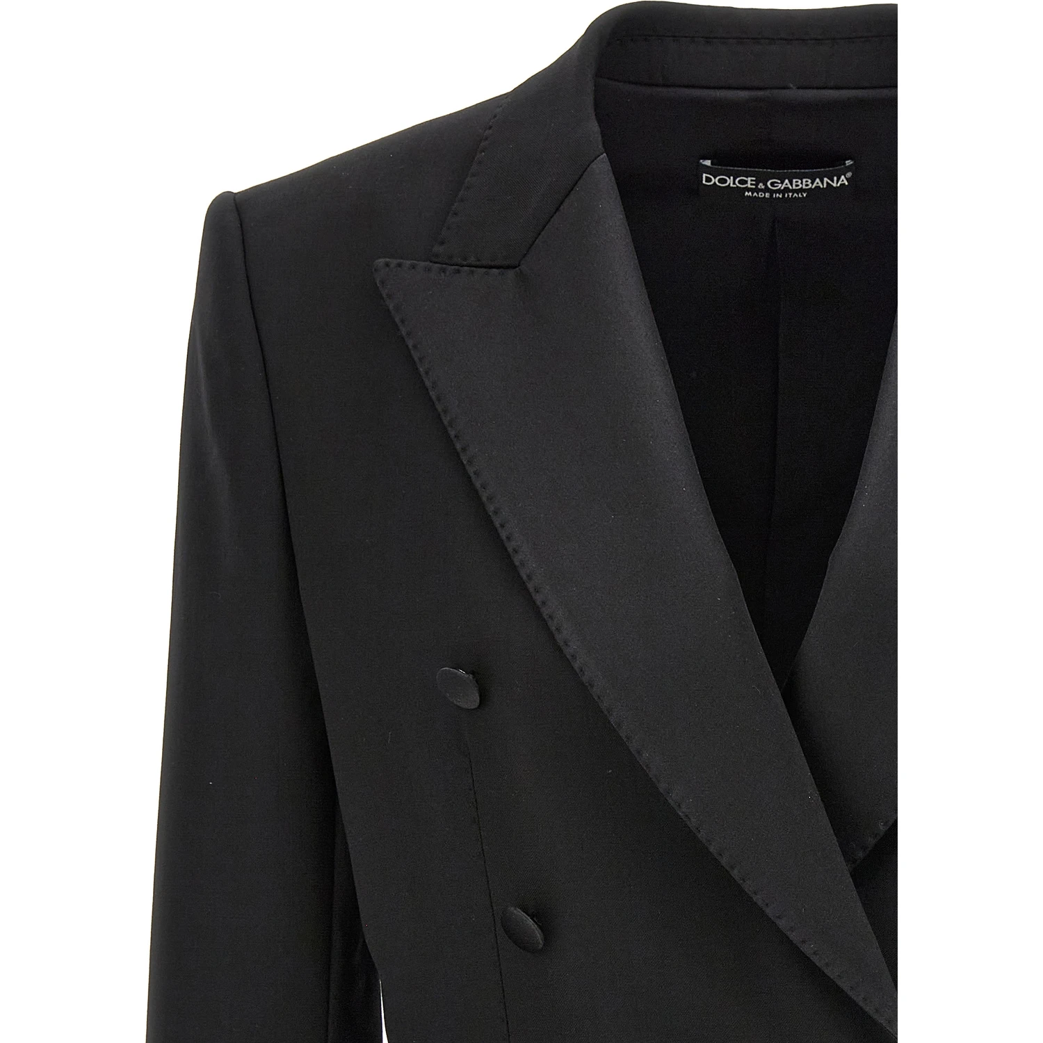 Black Virgin Wool Blazer
