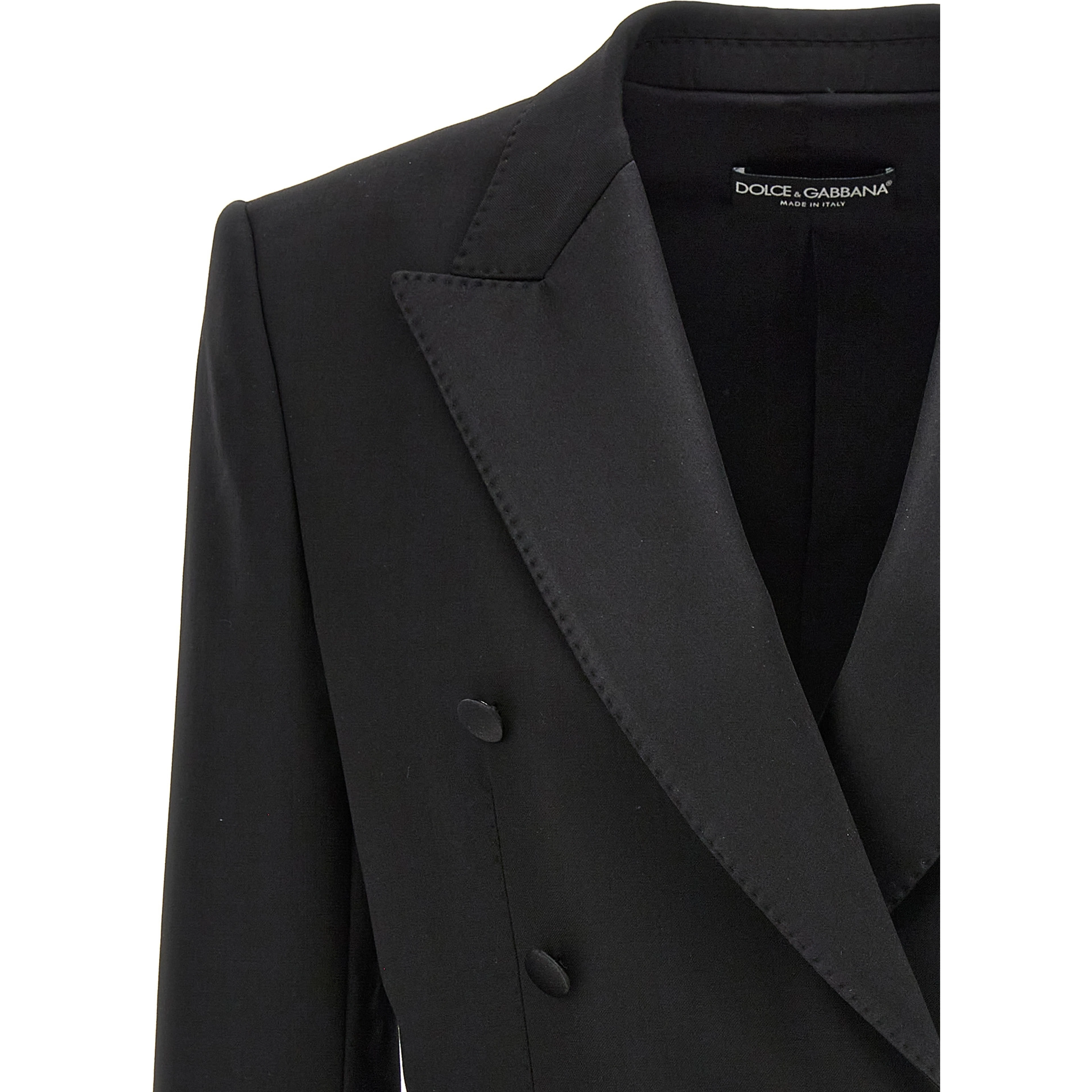 Black Virgin Wool Blazer