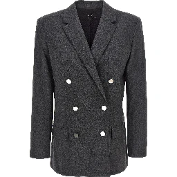 Gray Wool Blazer