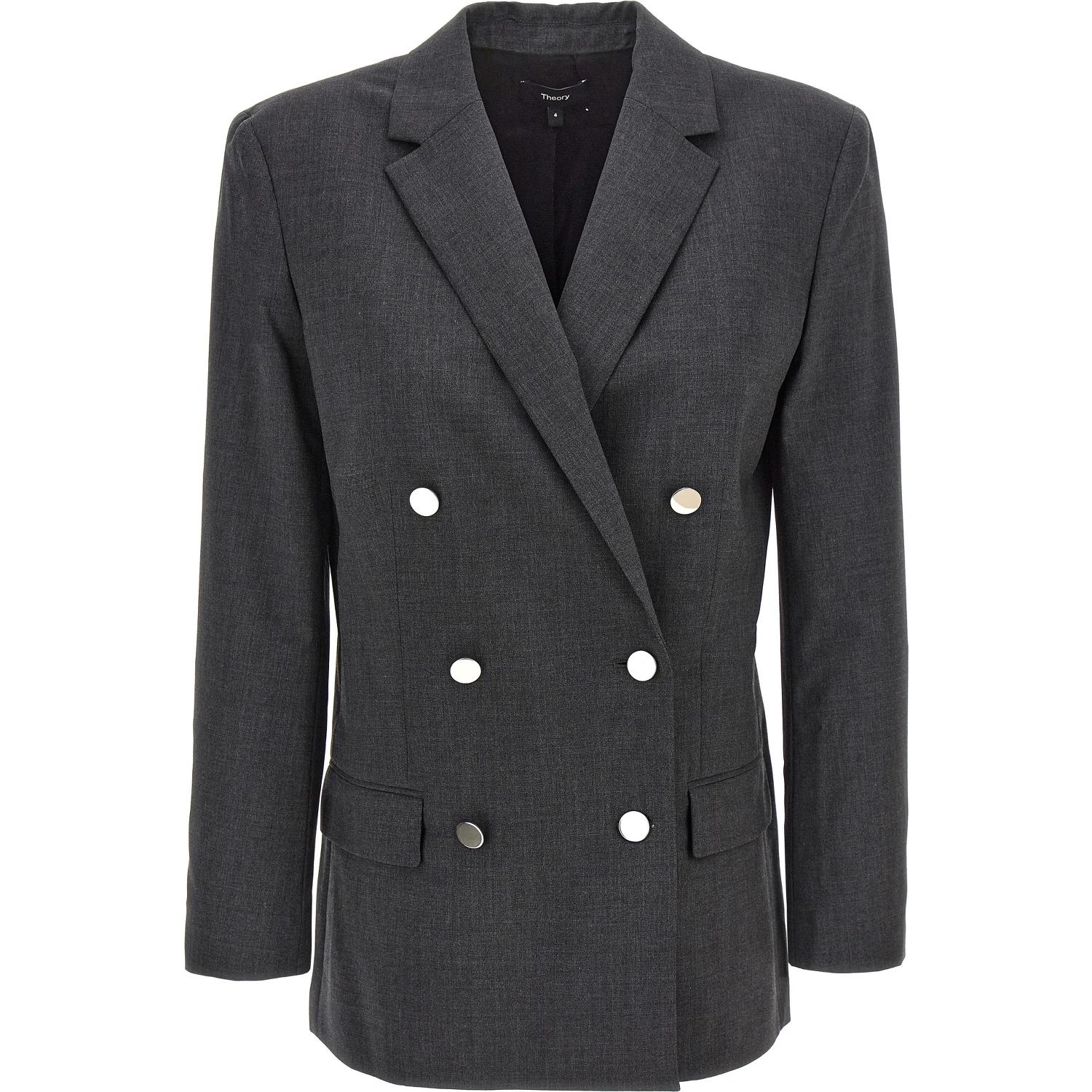Gray Wool Blazer