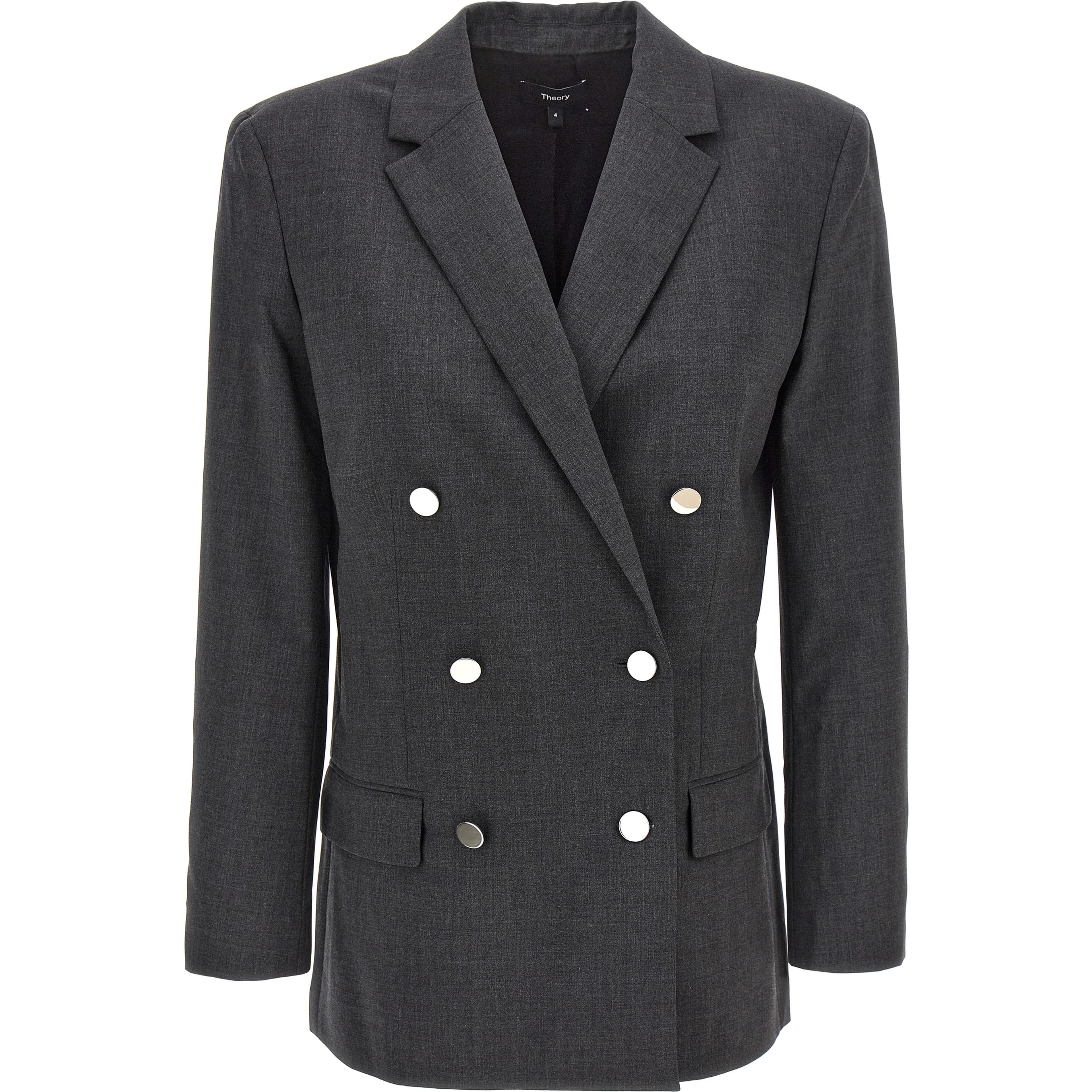 Gray Wool Blazer