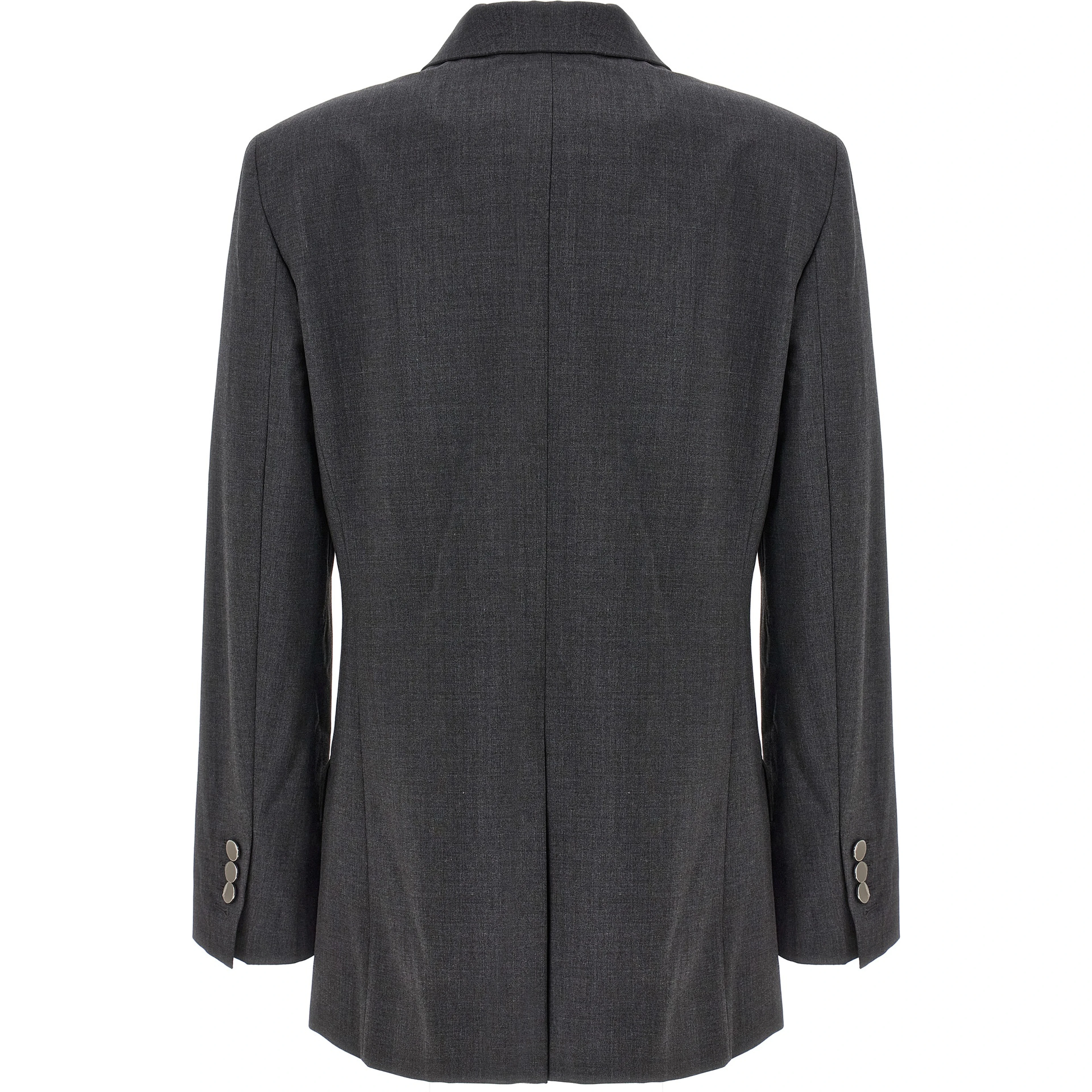 Gray Wool Blazer