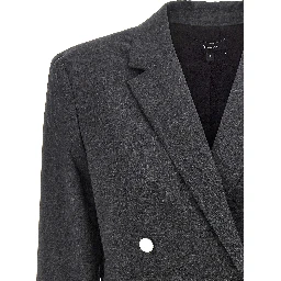 Gray Wool Blazer