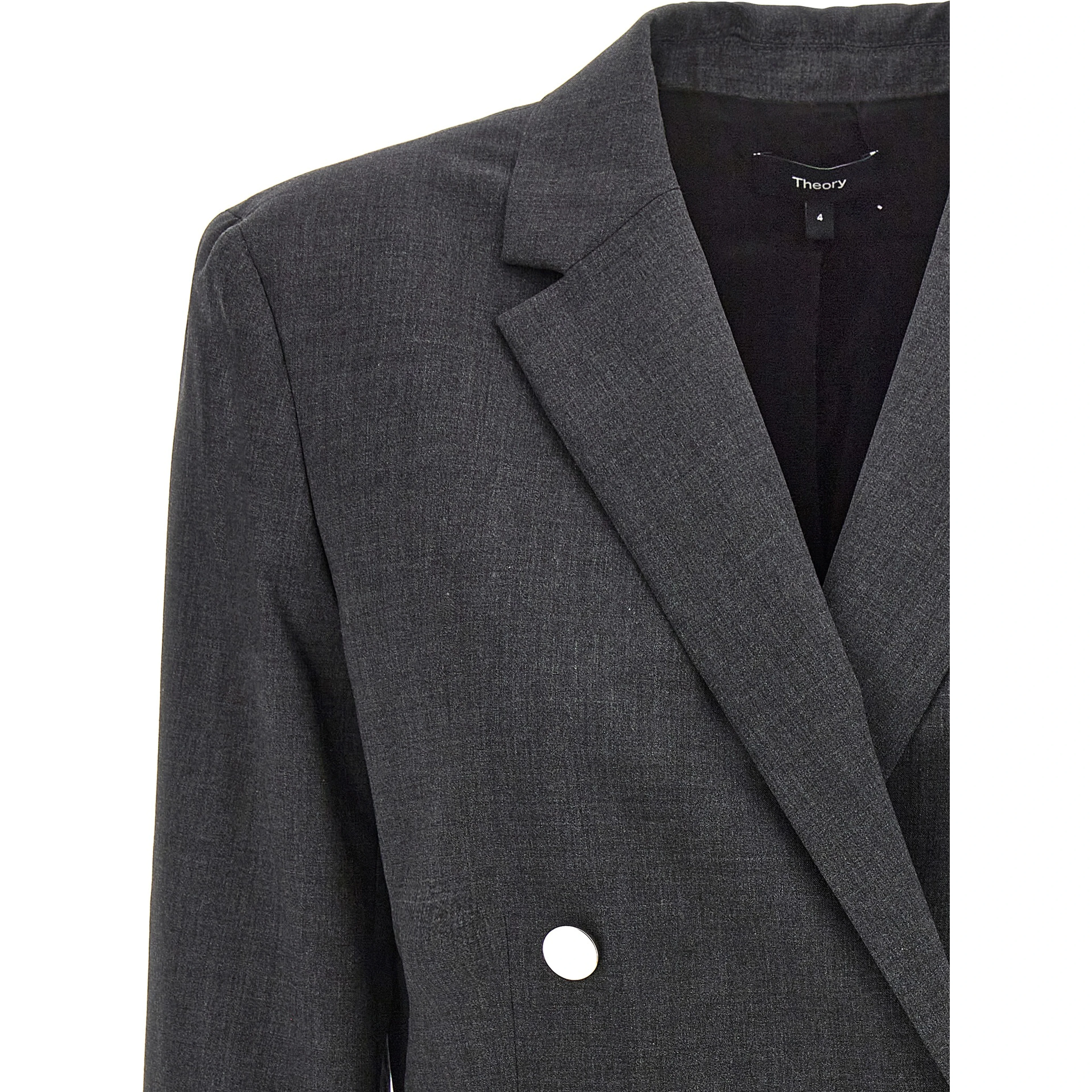 Gray Wool Blazer