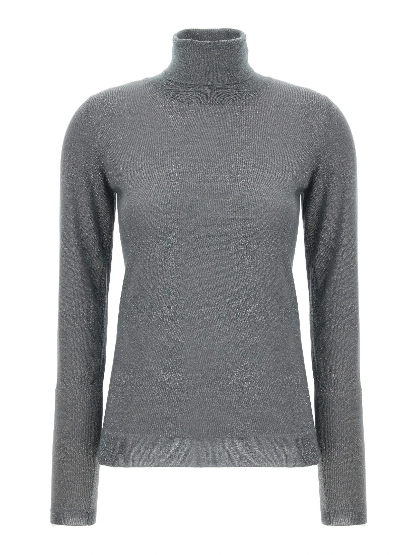 Gray Cashmere Cardigan