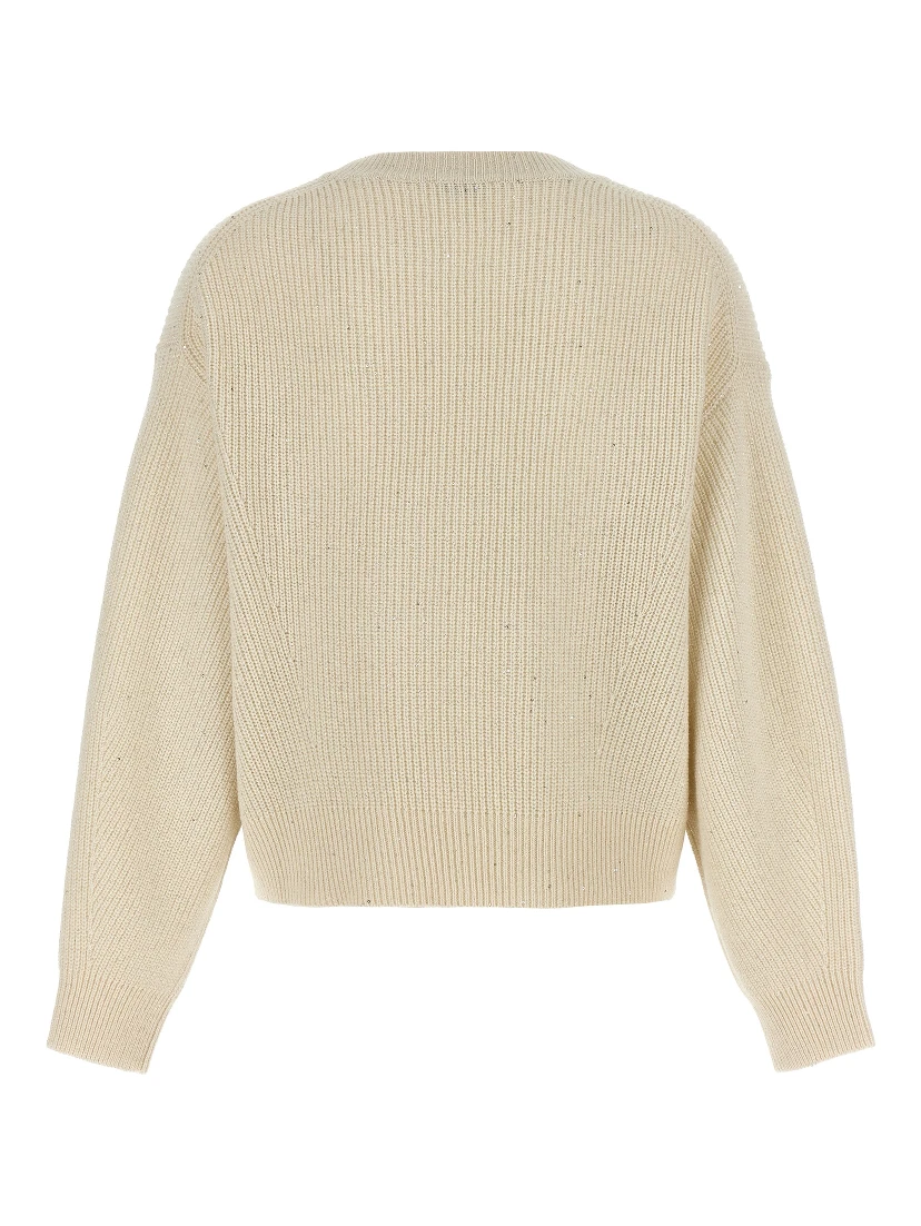 White Cashmere Cardigan