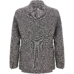 Gray Virgin Wool Blazer