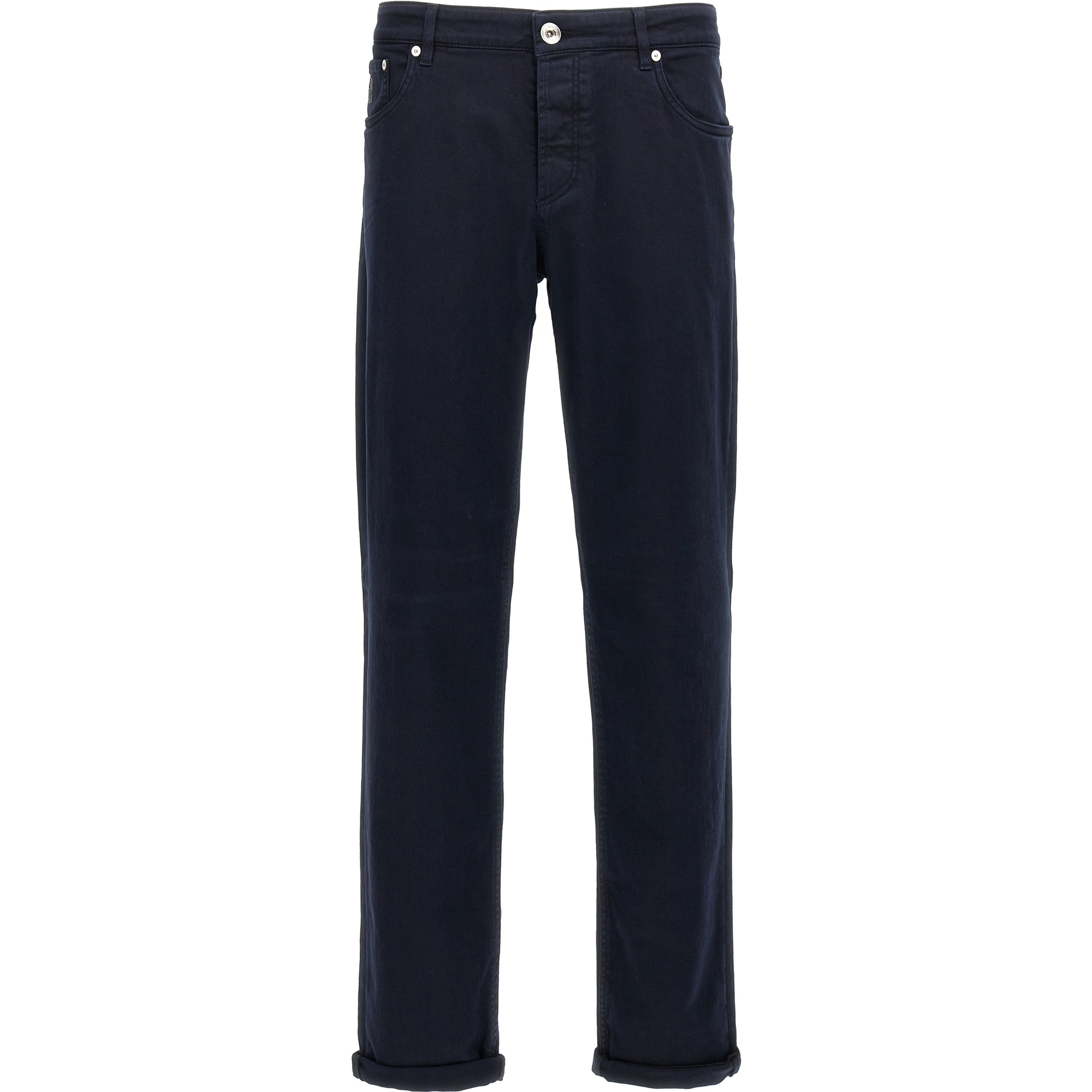 Blue Cotton Jeans Denim