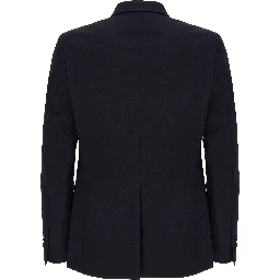 Blue Virgin Wool Blazer