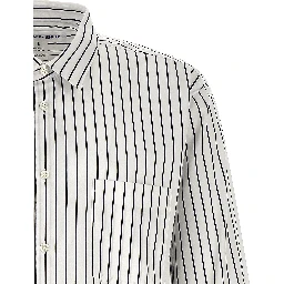 Bicolor Cotton Blouse