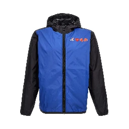 Blue Nylon Shell Jacket