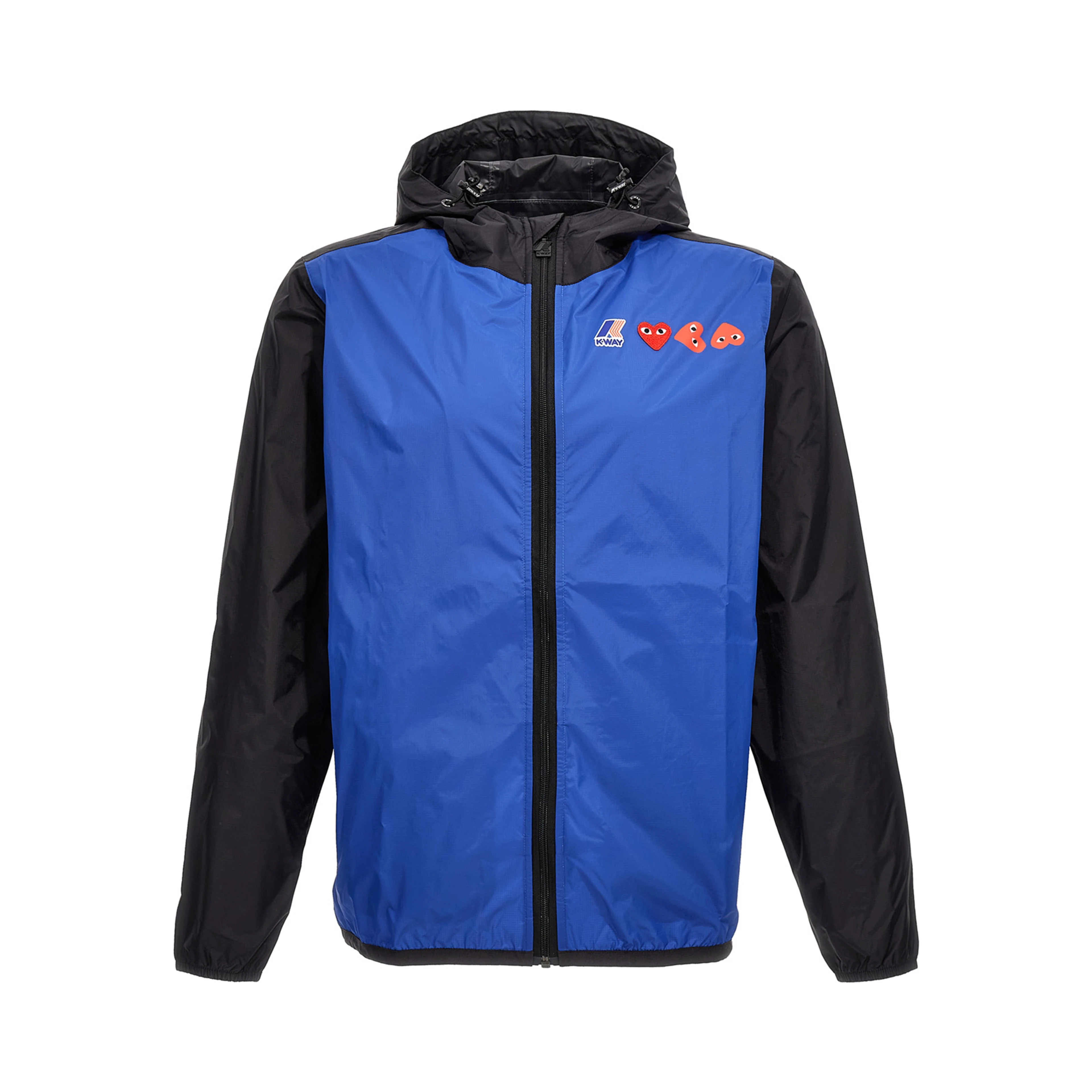 Blue Nylon Shell Jacket