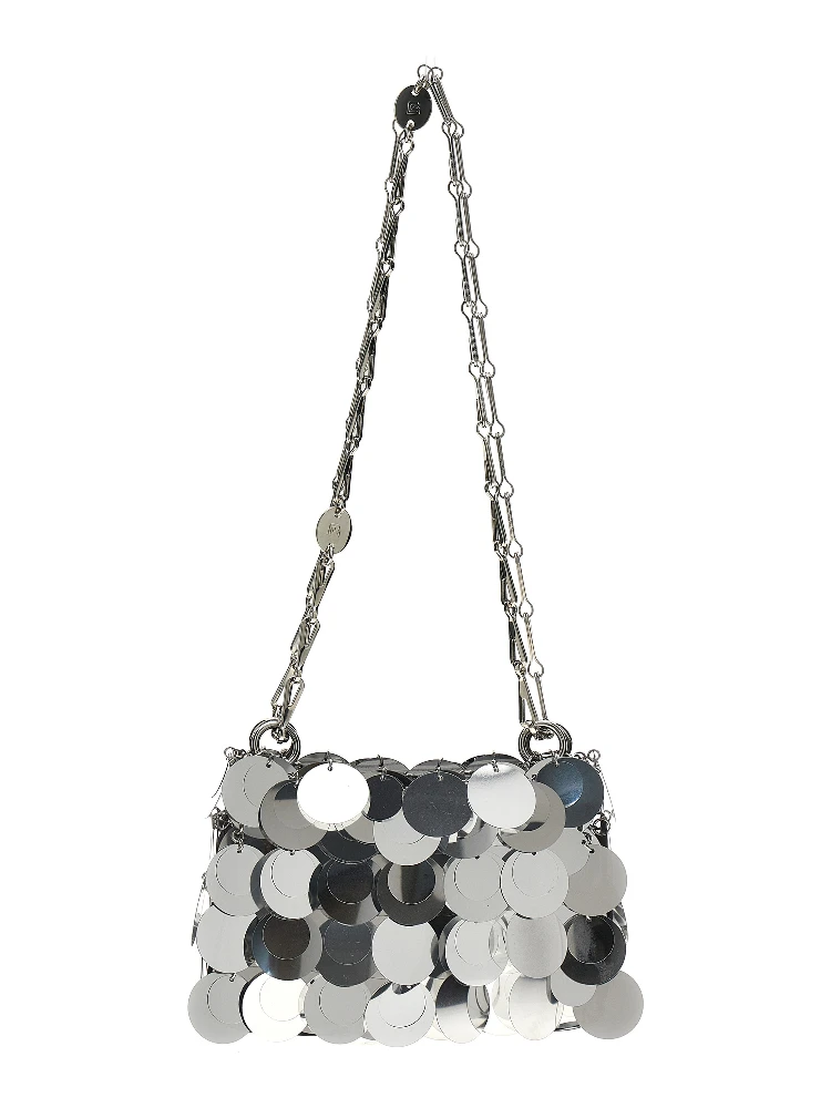 Silver Brass Shoulder Bag