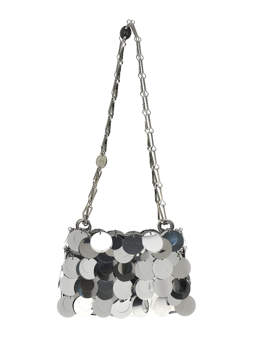 Silver Brass Shoulder Bag