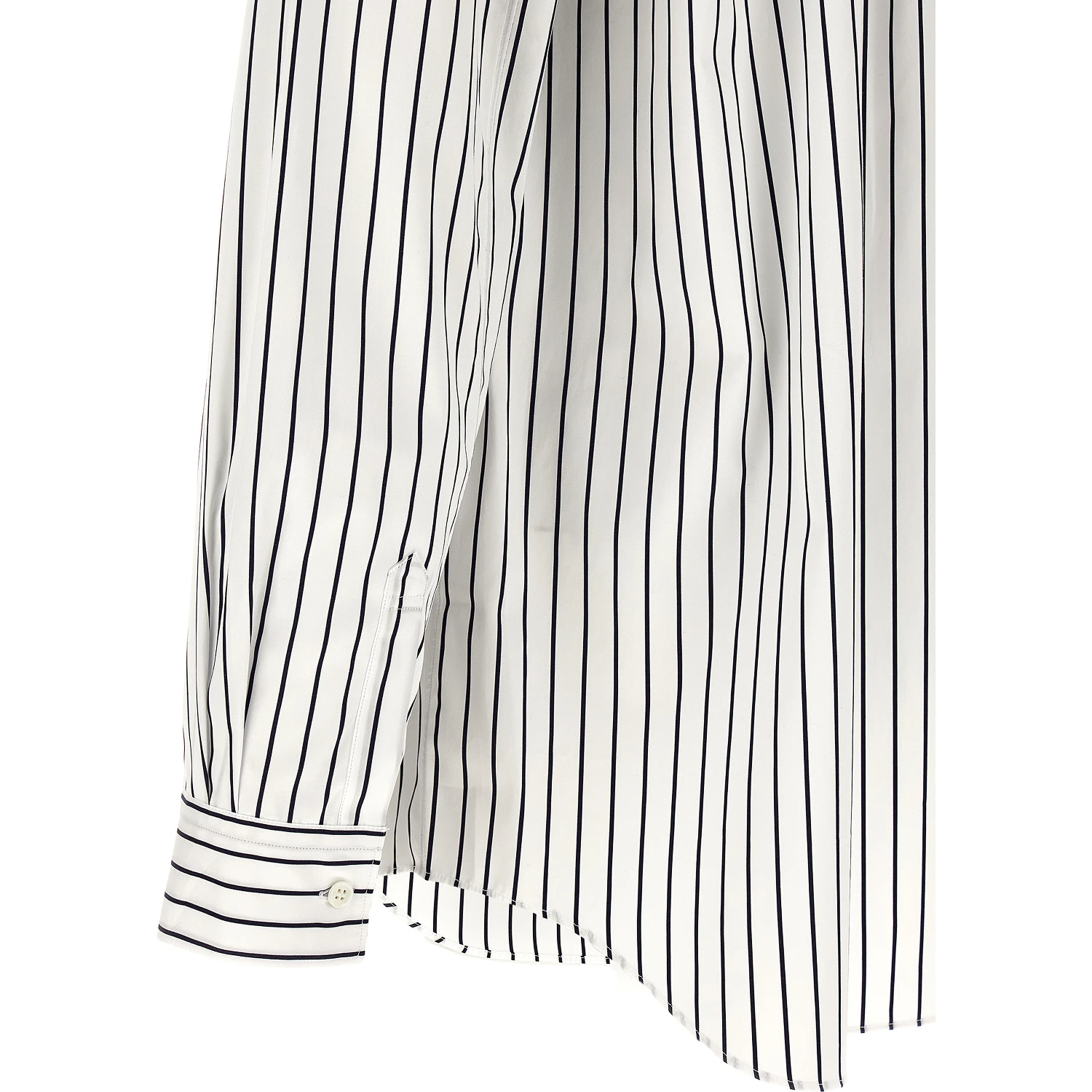 Bicolor Cotton Blouse