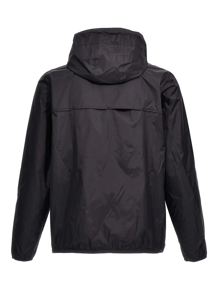 Blue Nylon Shell Jacket