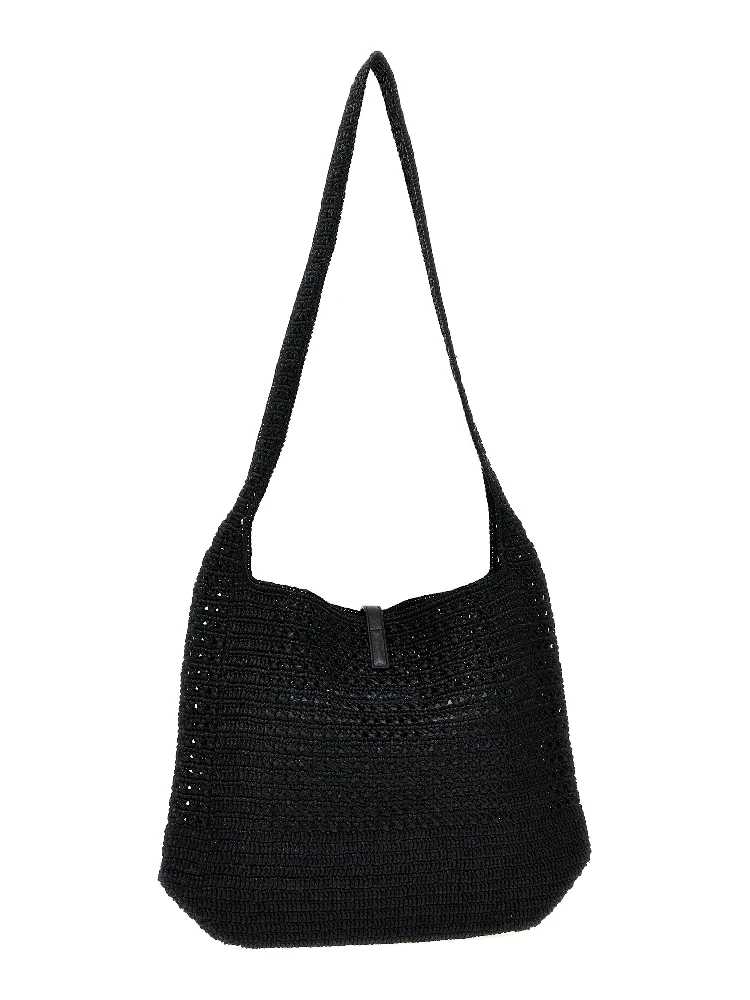 Black Raffia Tote Bag alternative
