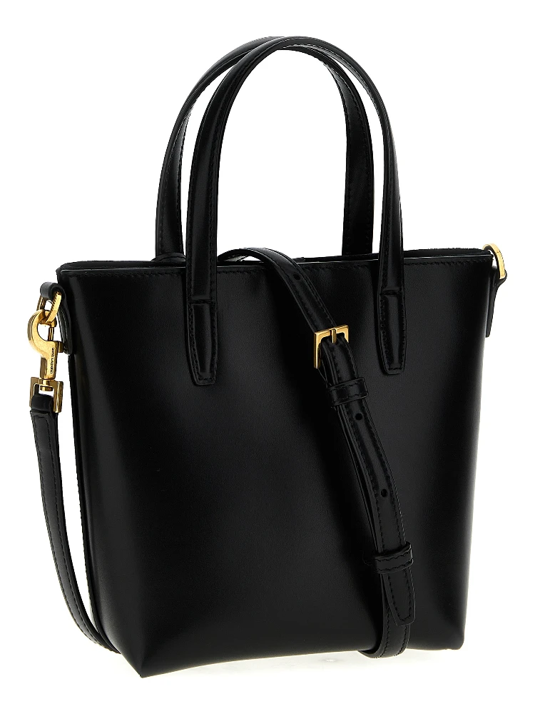 Black Calfskin Tote Bag alternative