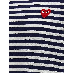 Blue Cotton Long Sleeve T-Shirt