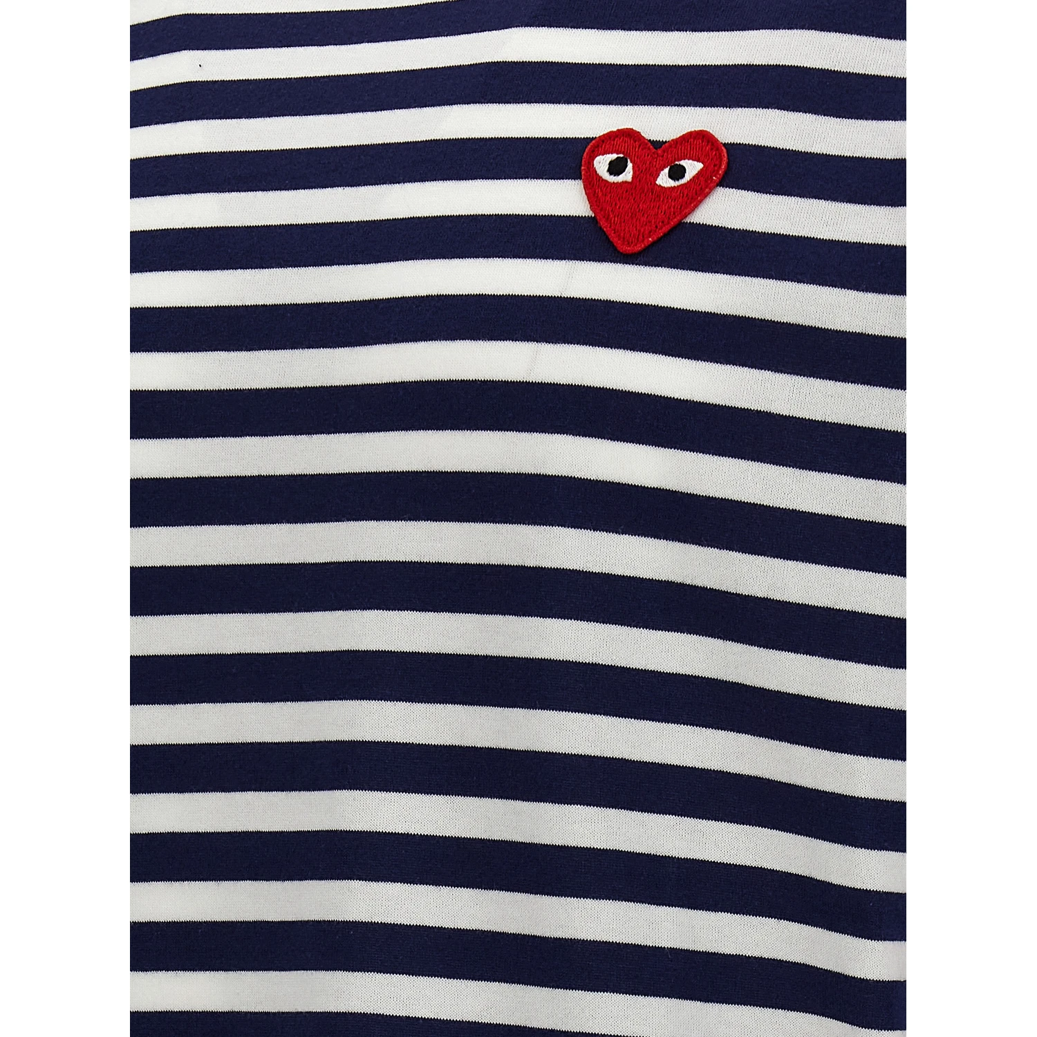 Blue Cotton Long Sleeve T-Shirt