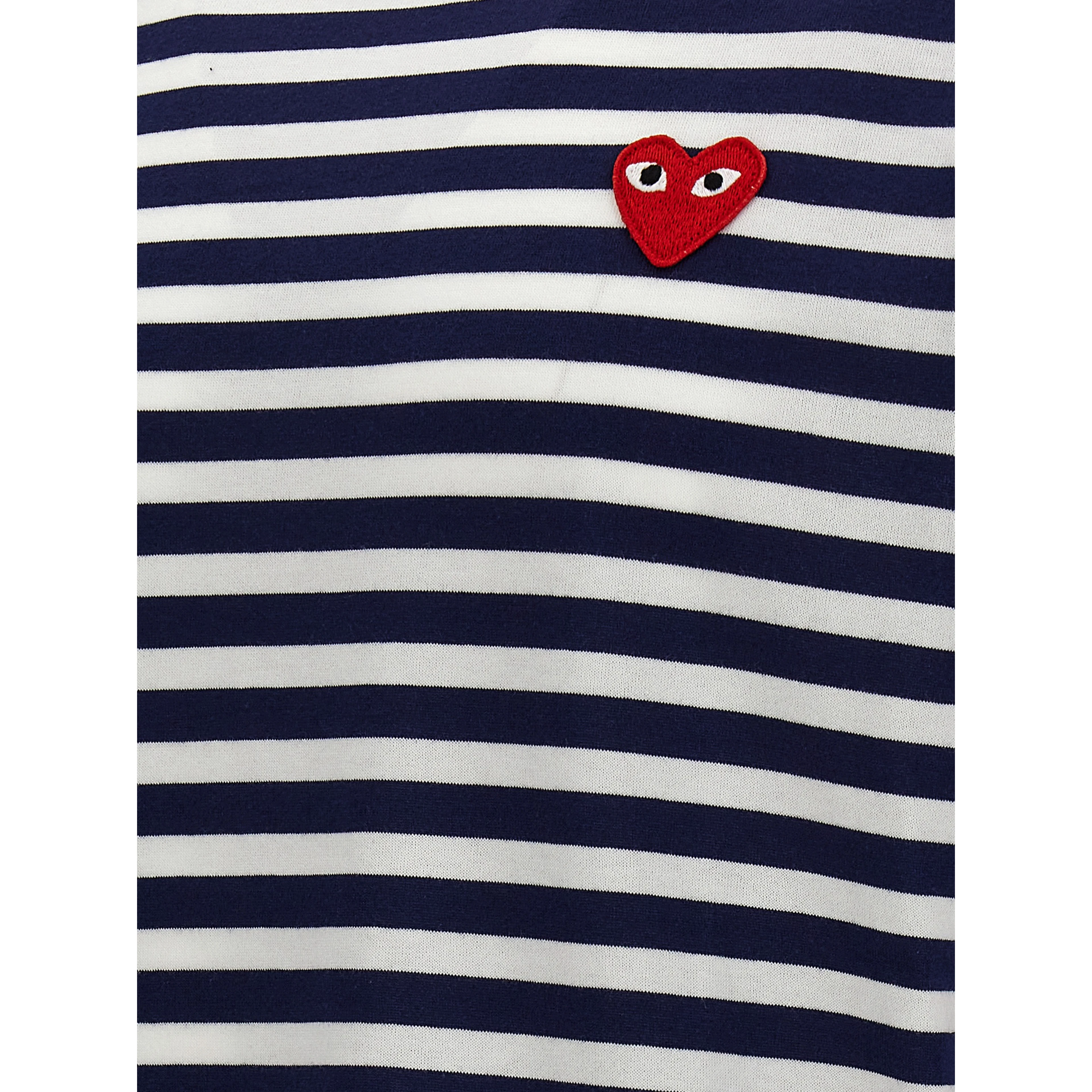 Blue Cotton Long Sleeve T-Shirt