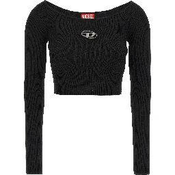Black Viscose Cardigan