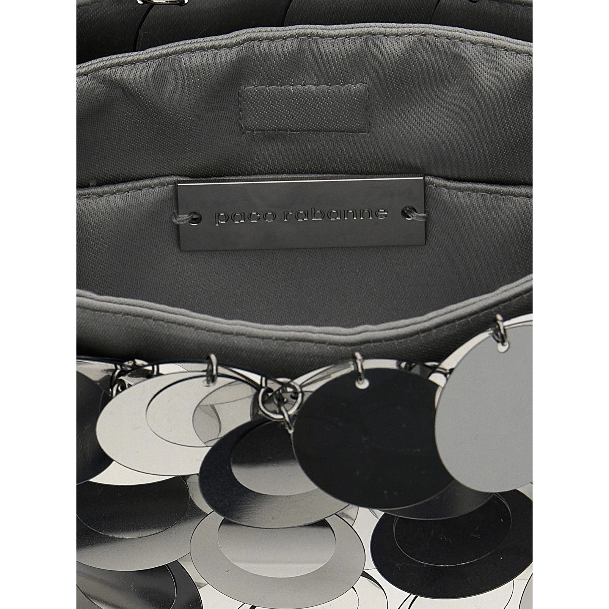 Silver Brass Shoulder Bag