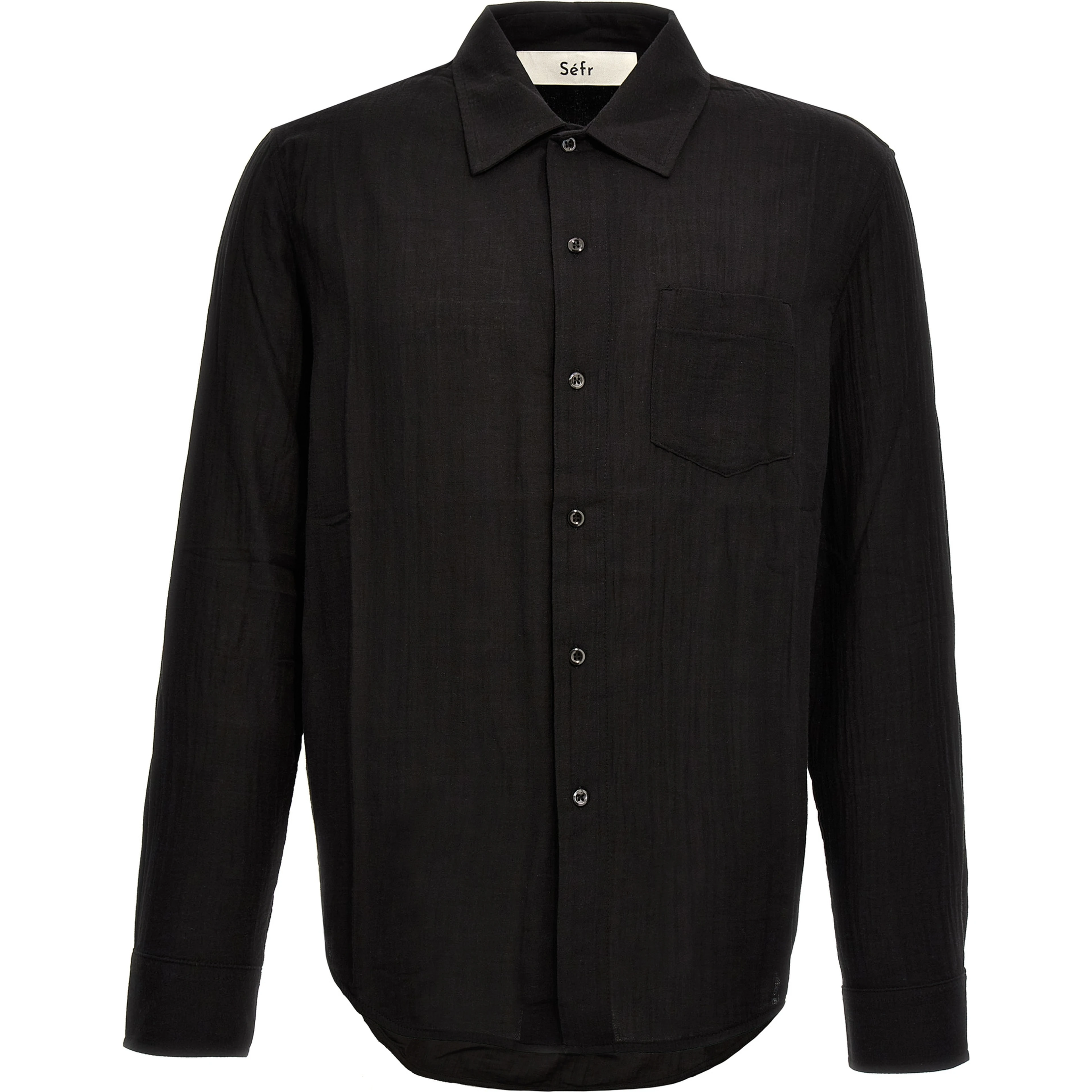 Black Cotton Blouse