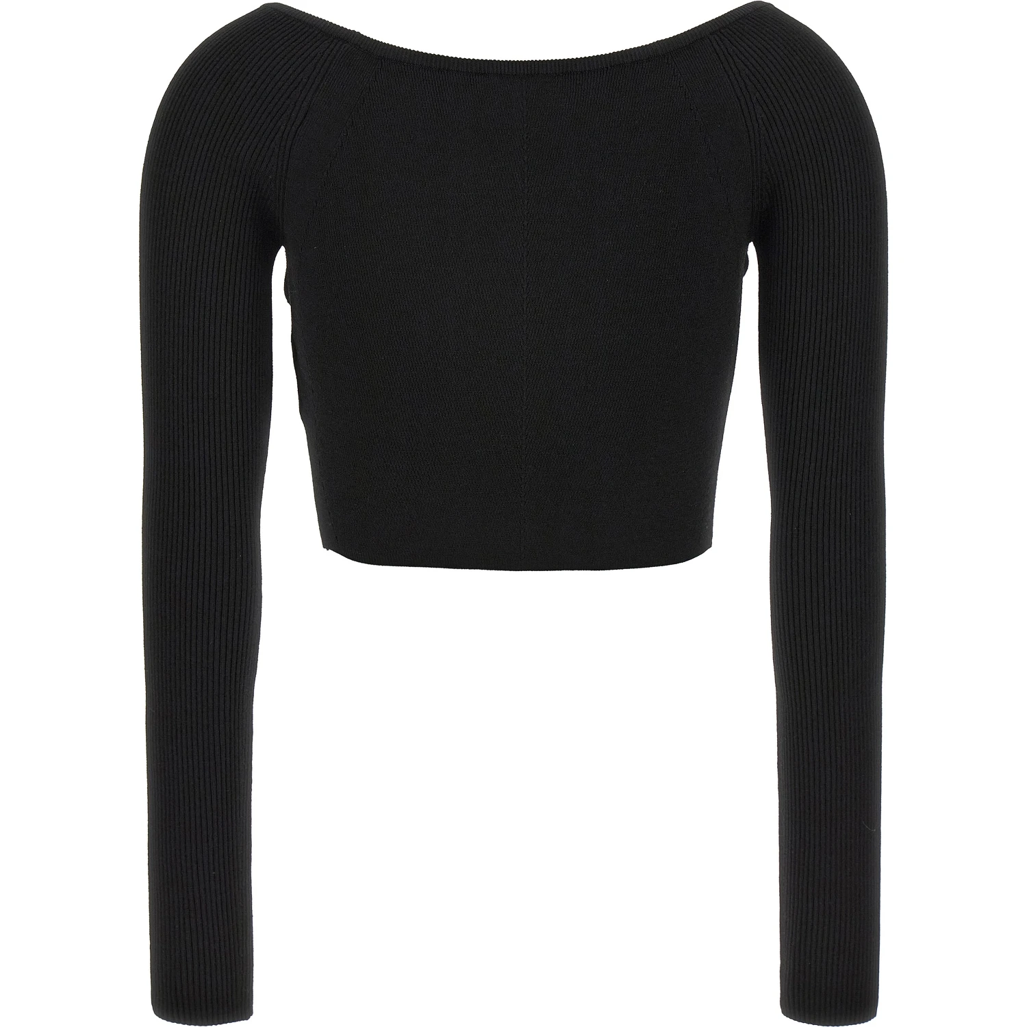 Black Viscose Cardigan