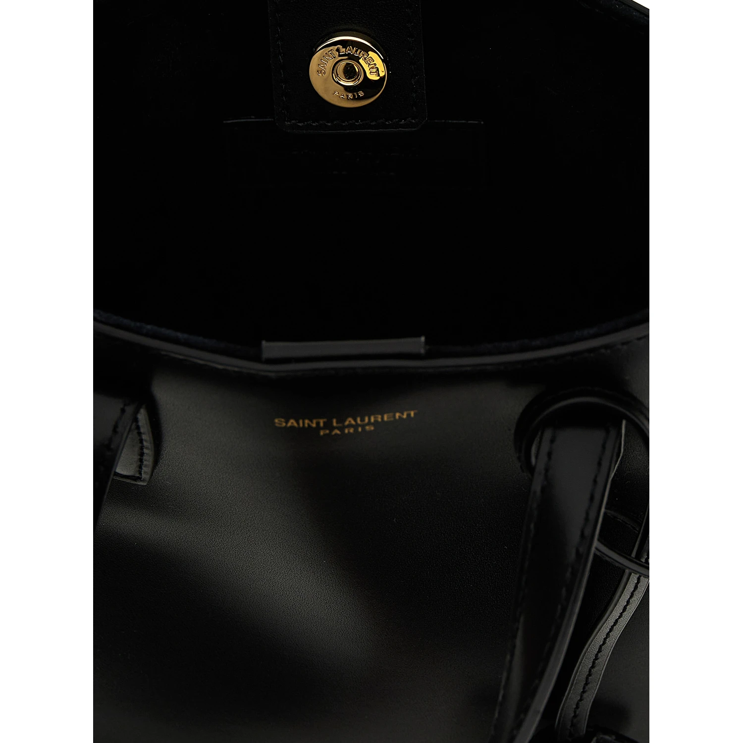Black Calfskin Tote Bag