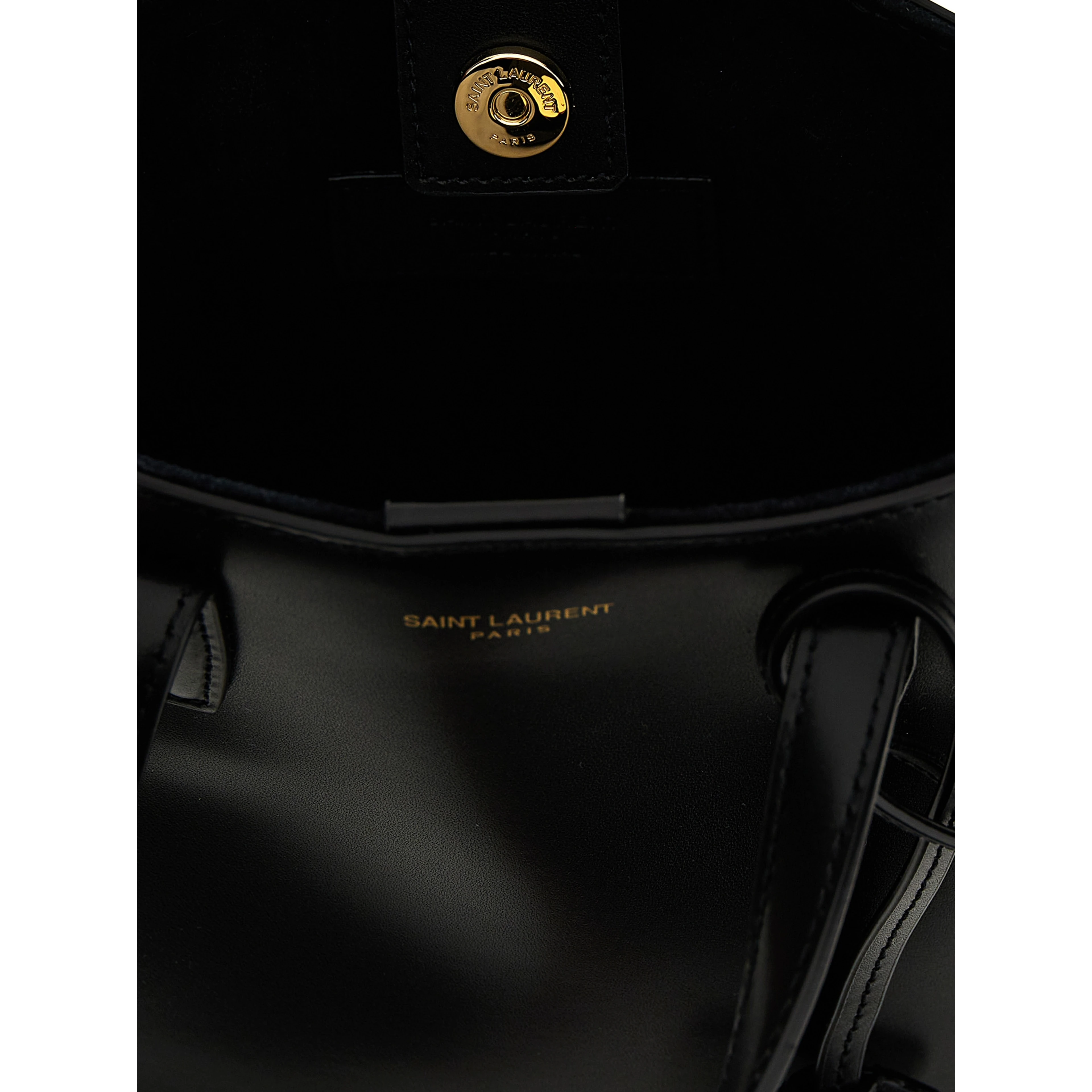 Black Calfskin Tote Bag