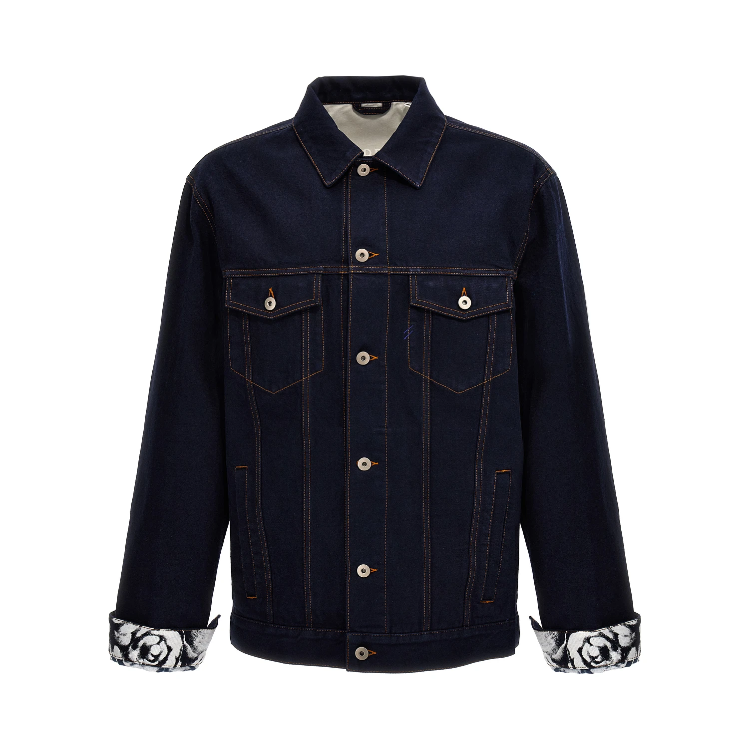 Blue Cotton Denim Jacket