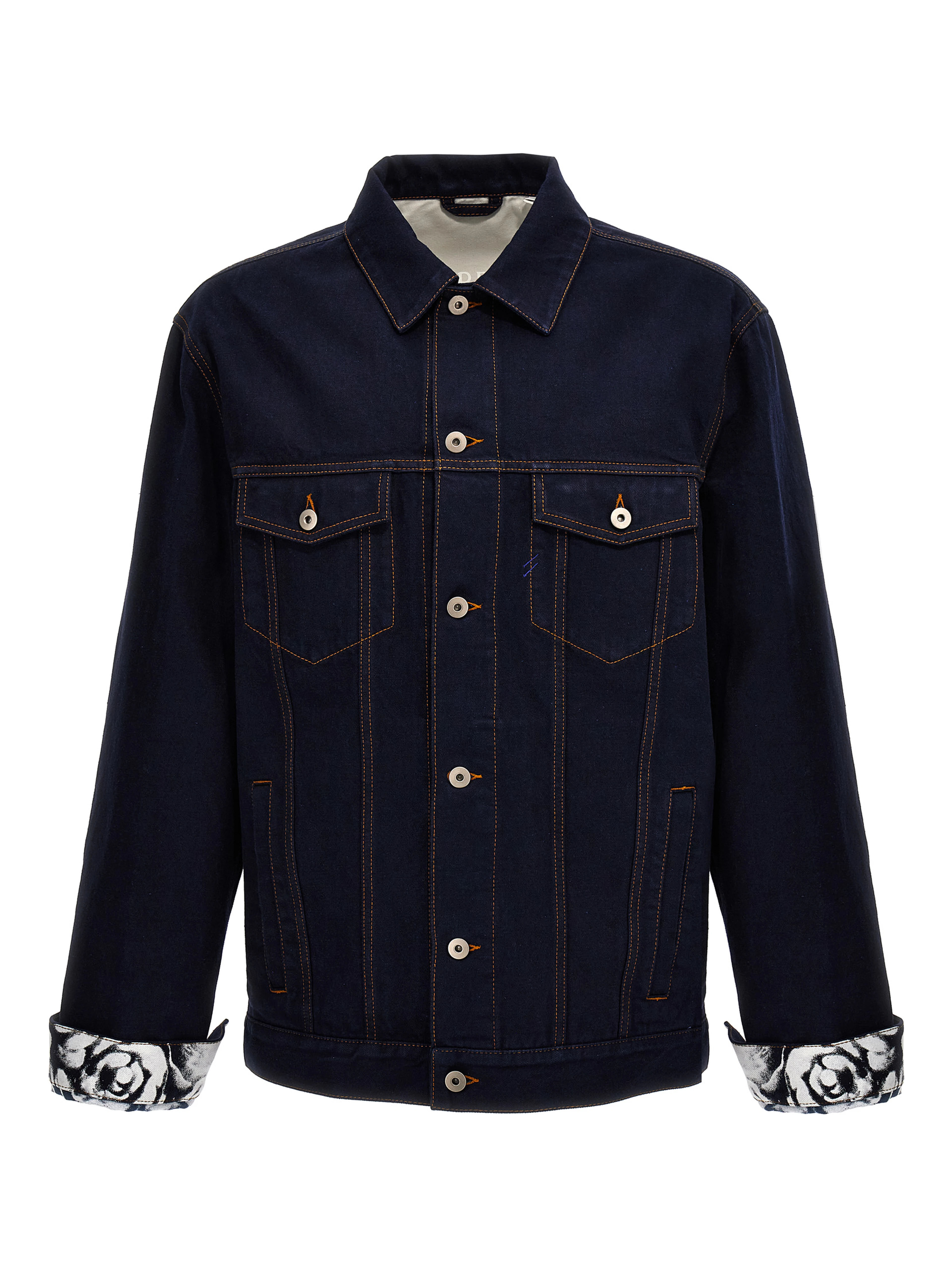 Blue Cotton Denim Jacket