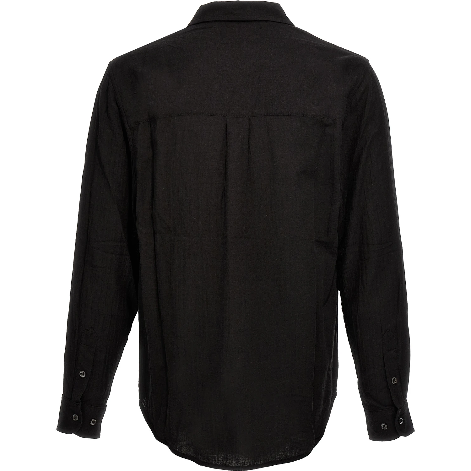 Black Cotton Blouse
