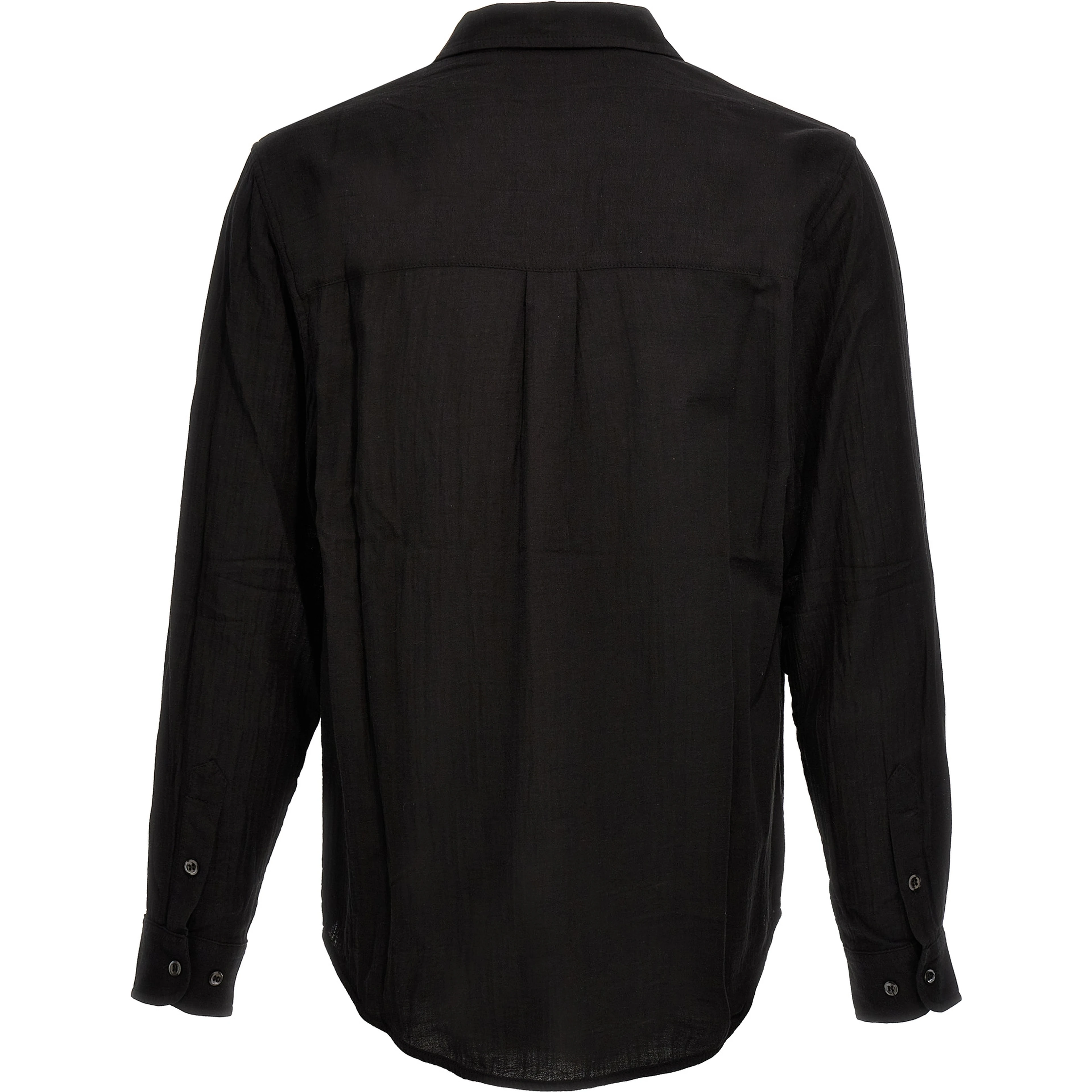 Black Cotton Blouse