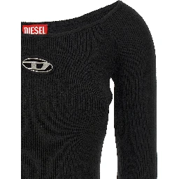 Black Viscose Cardigan