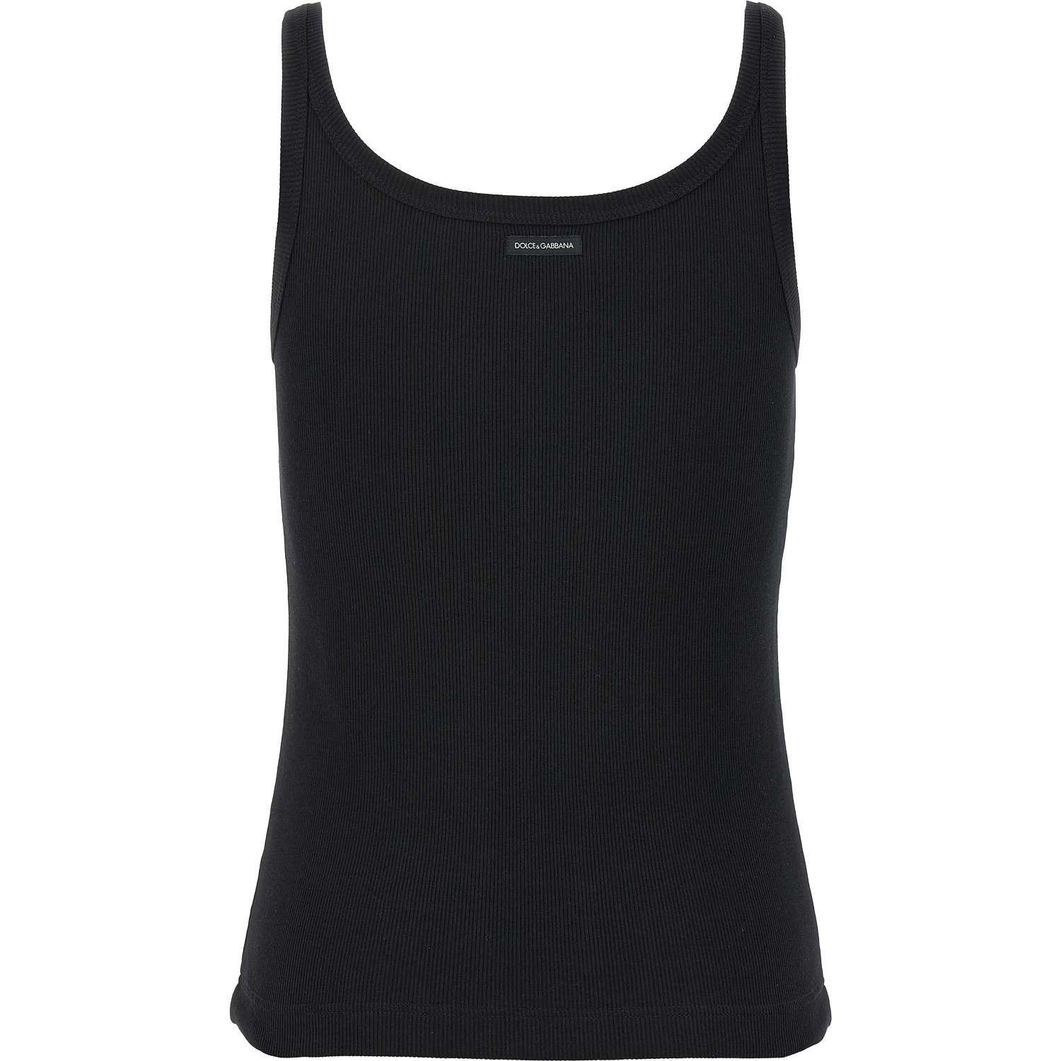 Black Cotton Tank Tops