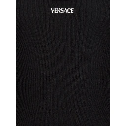Black Cotton Sleeveles T-Shirt